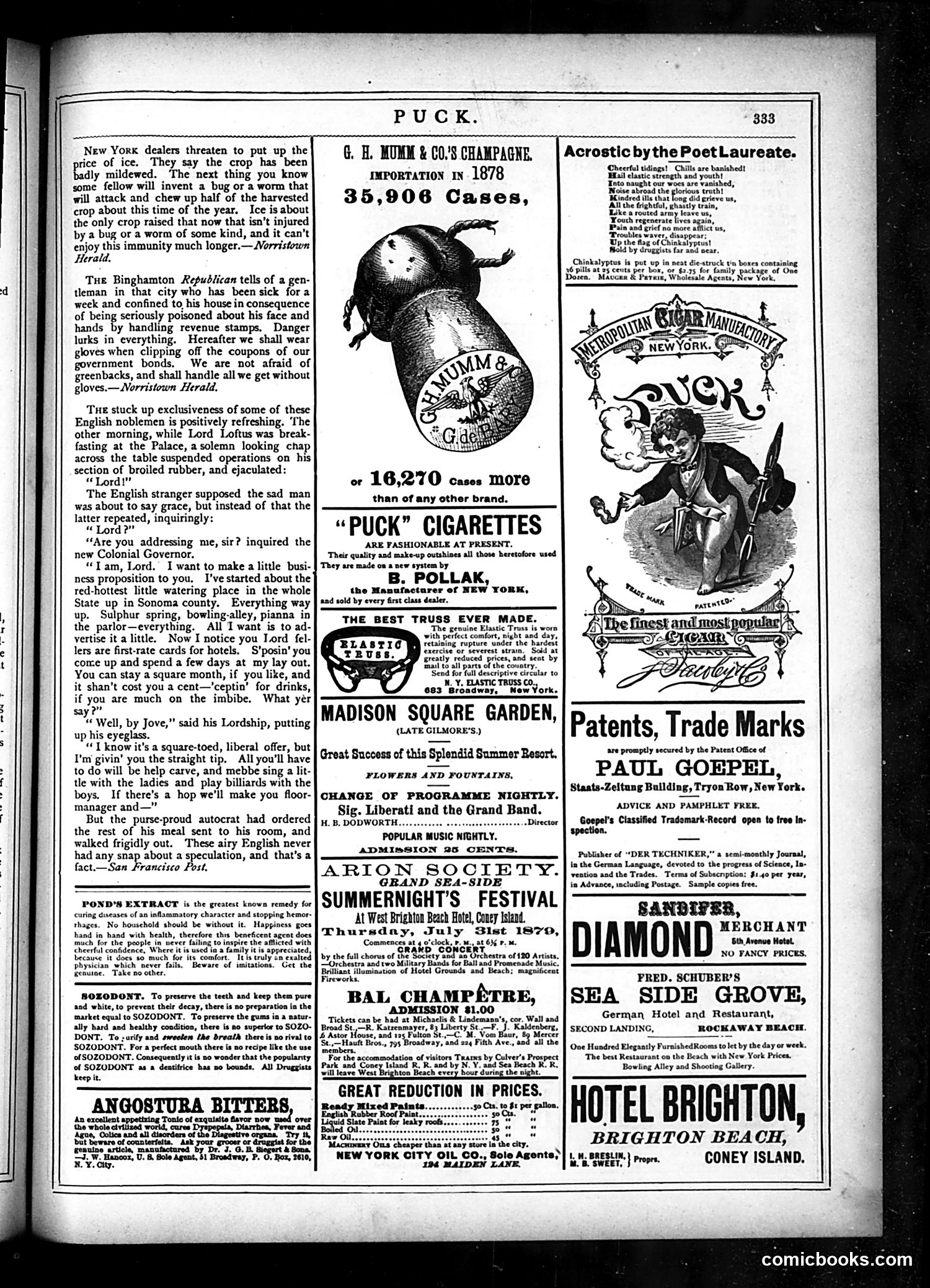 Puck — July 30, 1879 — page 13 of 16