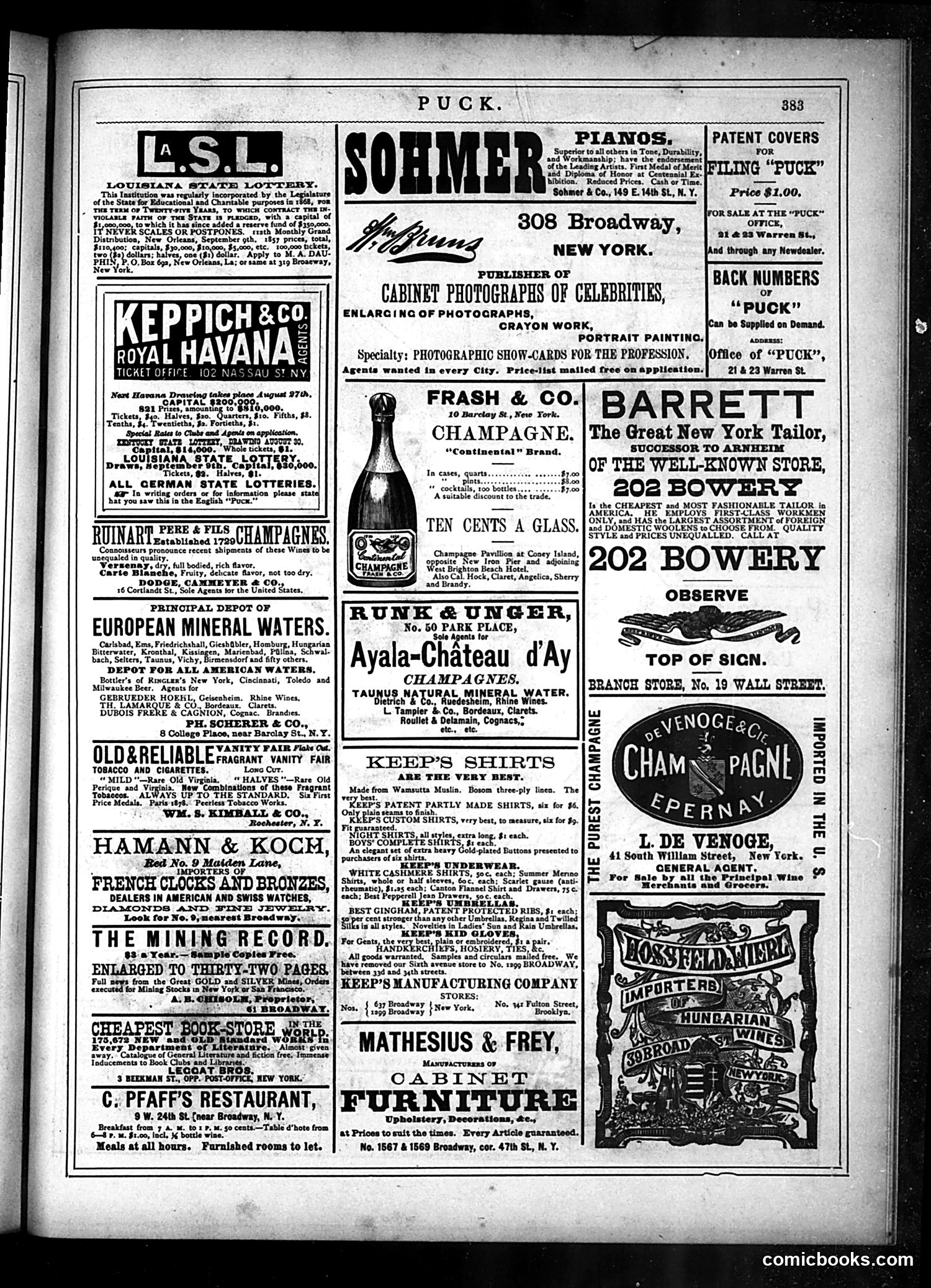 Puck — August 20, 1879 — page 15 of 16
