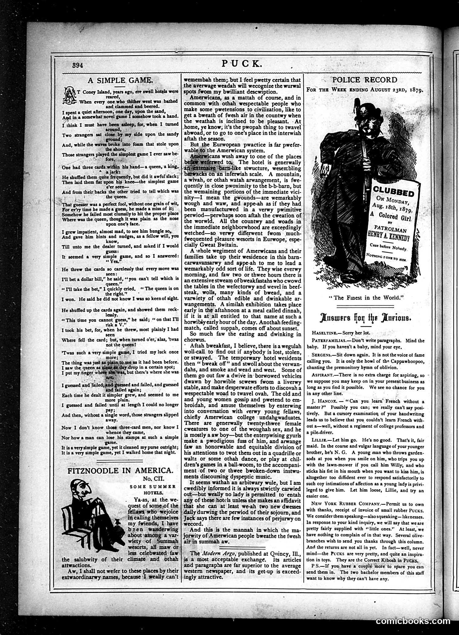Puck — August 27, 1879 — page 10 of 16