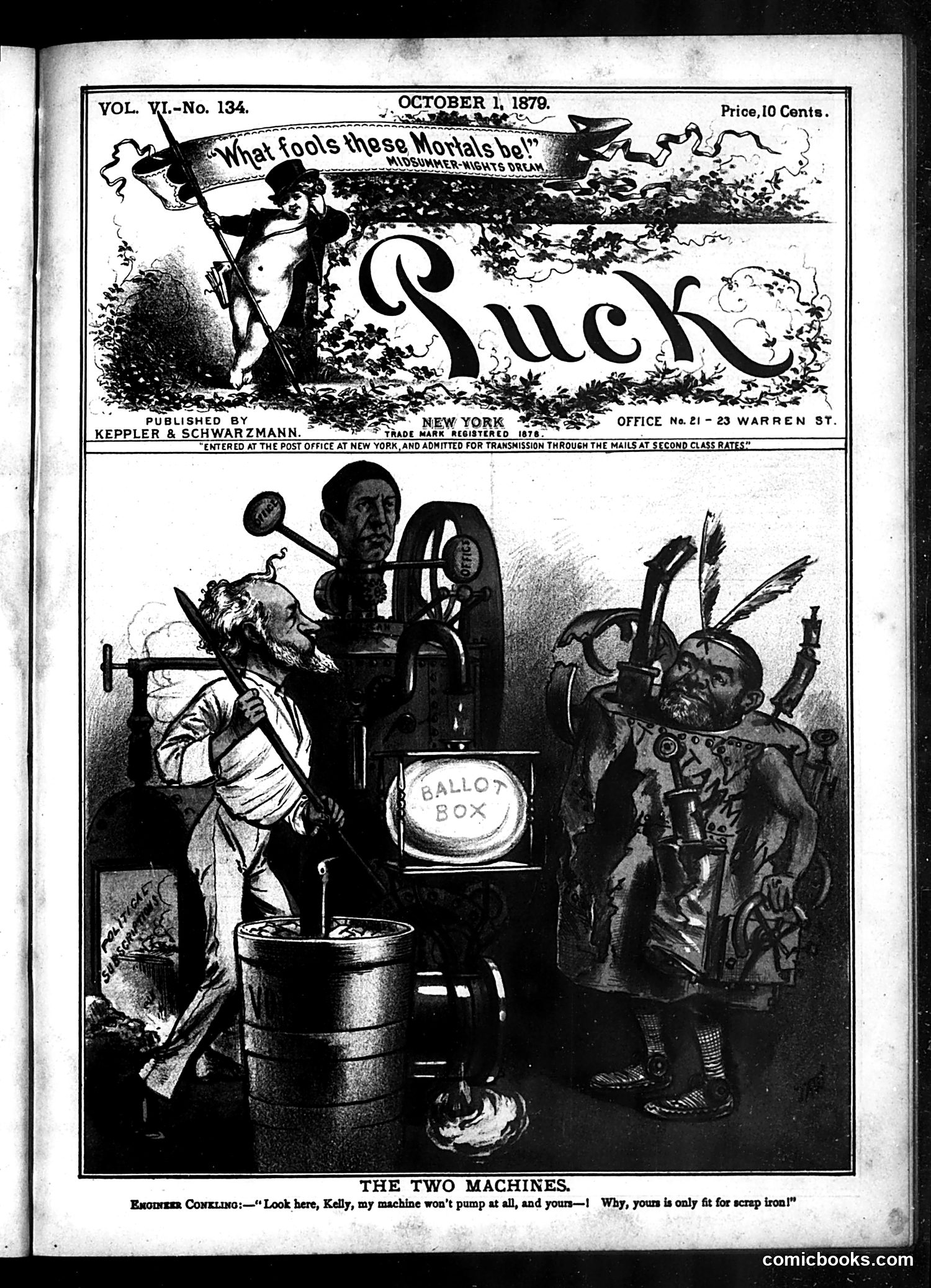 Puck — October 1, 1879