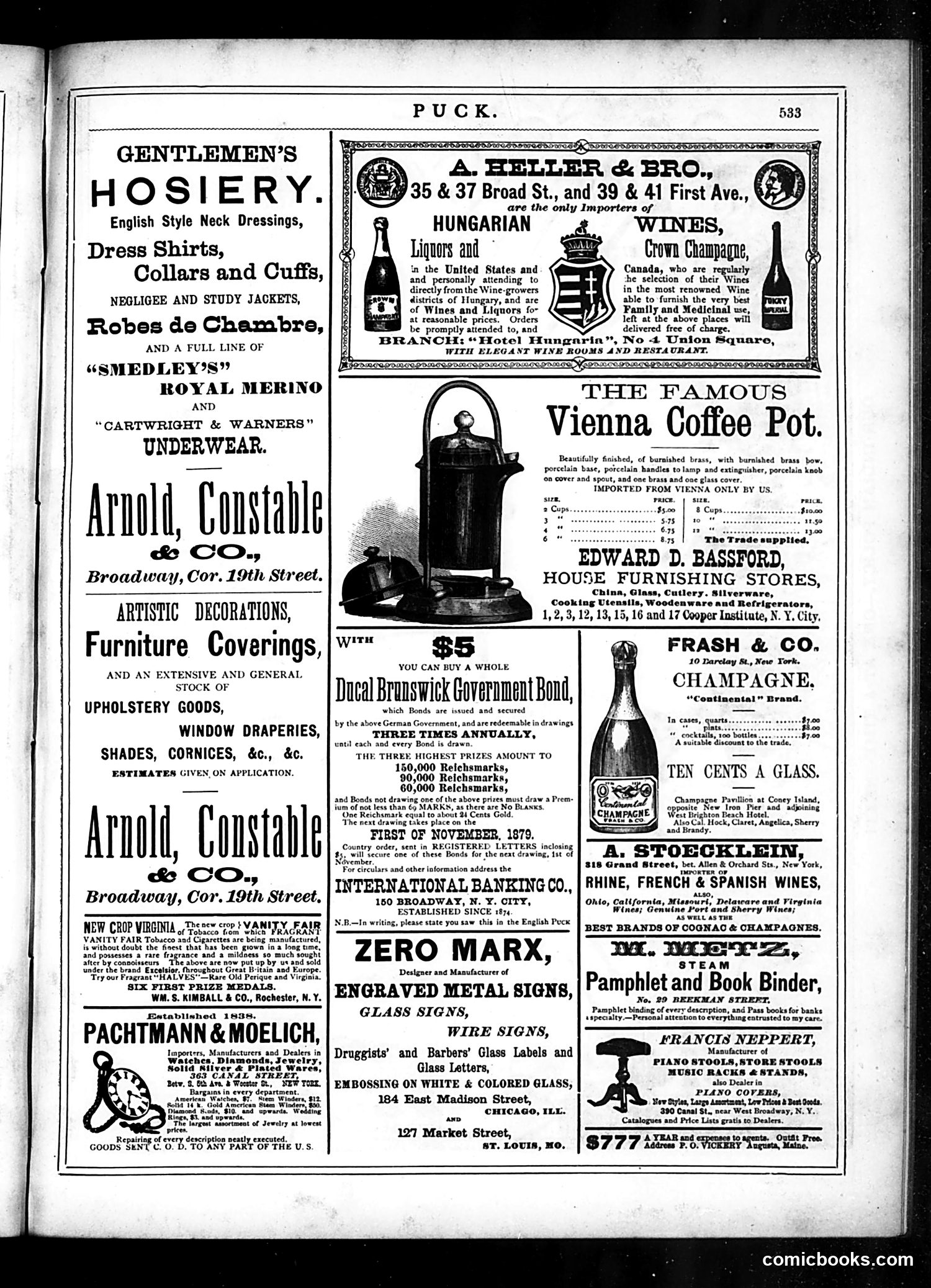Puck — October 22, 1879 — page 15 of 16