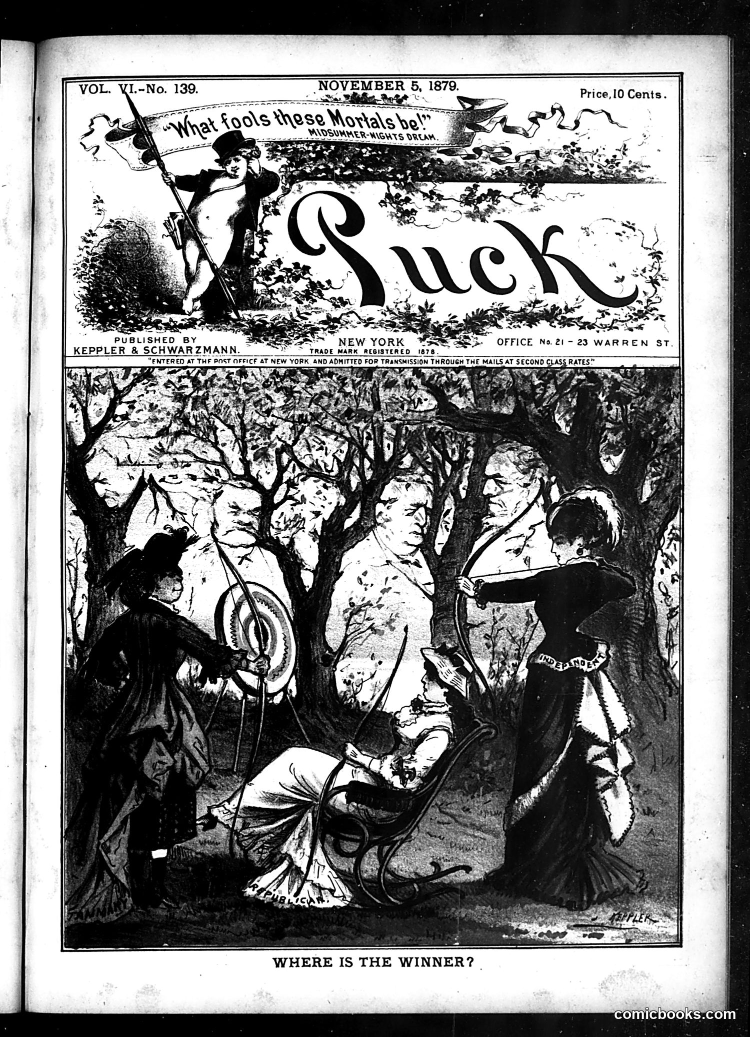 Puck — November 5, 1879
