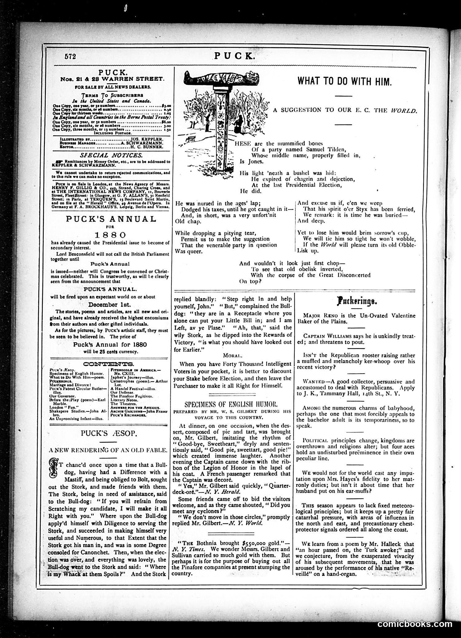 Puck — November 12, 1879 — page 2 of 18