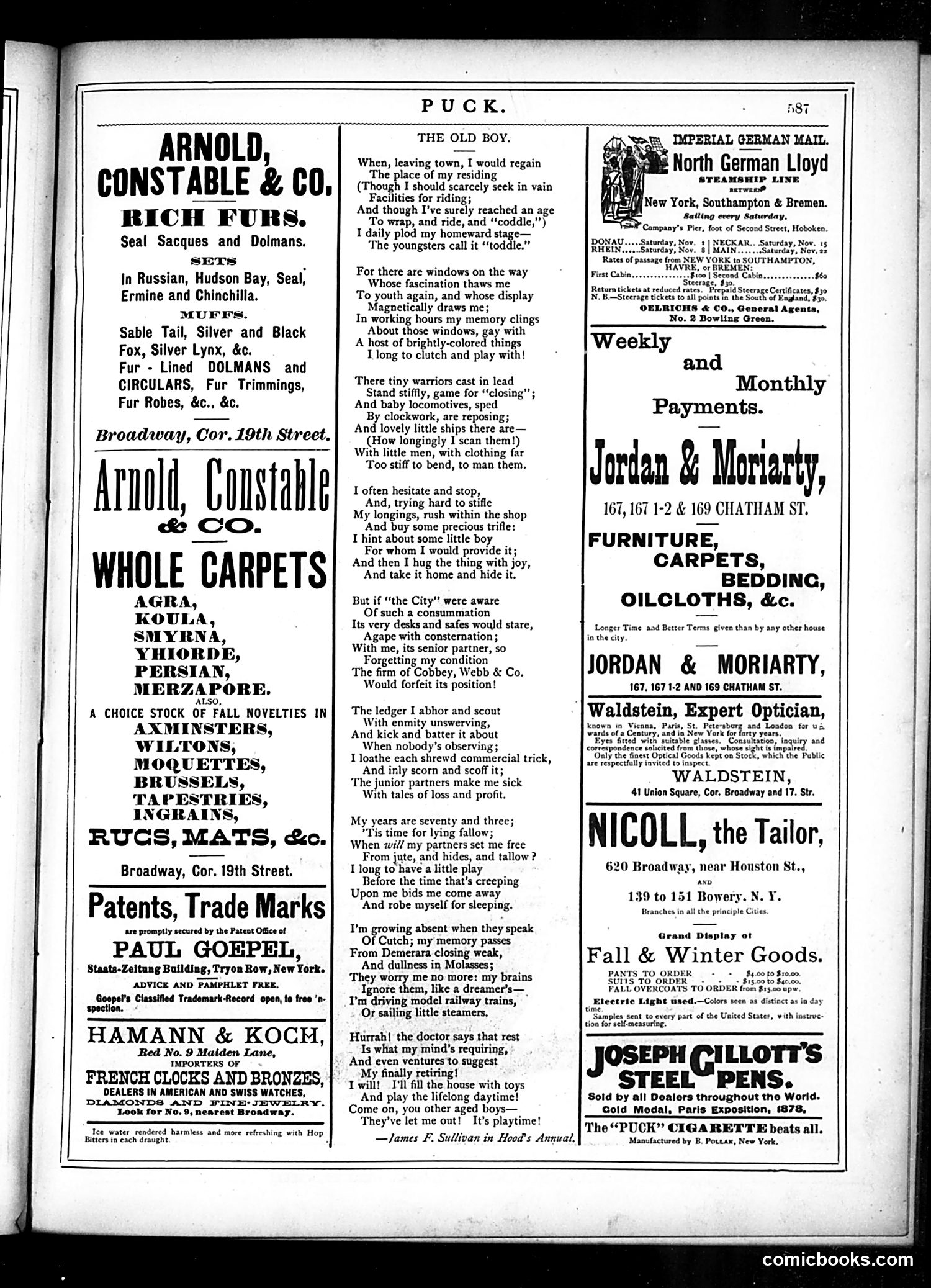 Puck — November 12, 1879 — page 17 of 18