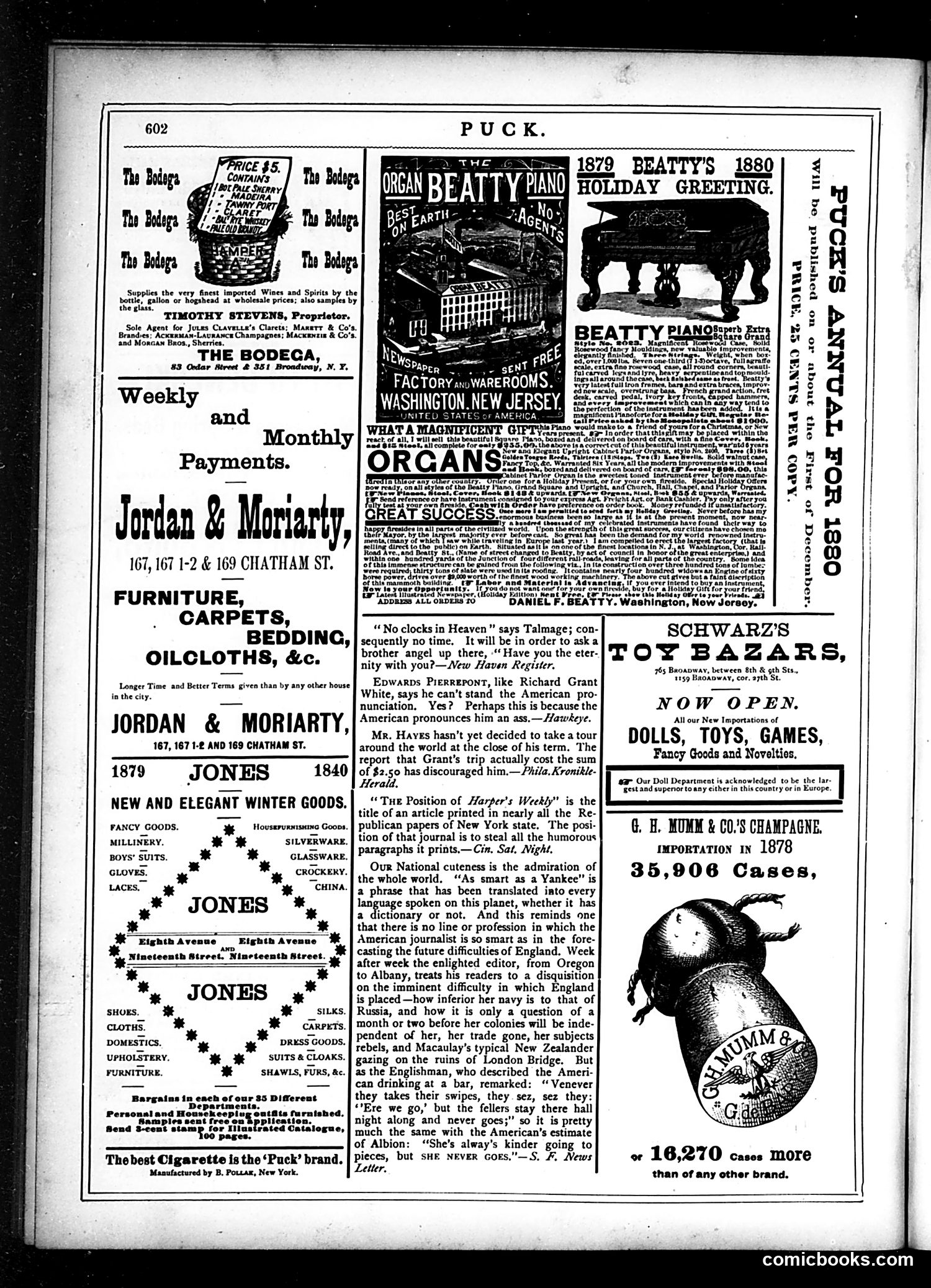 Puck — November 19, 1879 — page 14 of 18