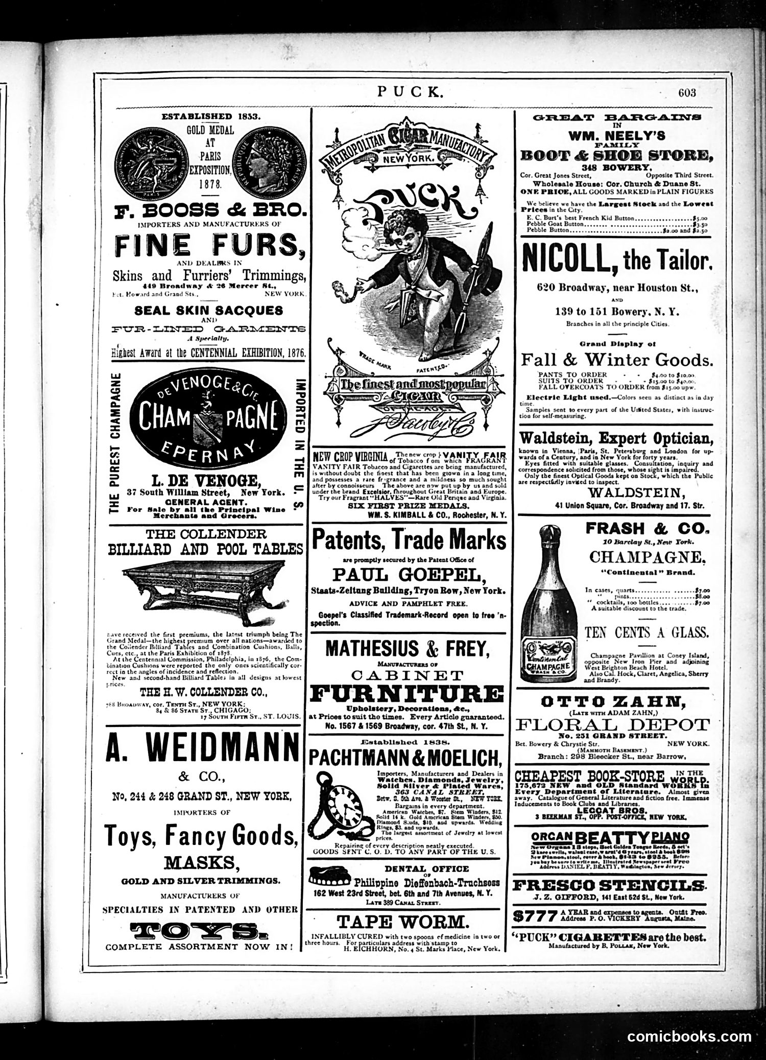 Puck — November 19, 1879 — page 15 of 18