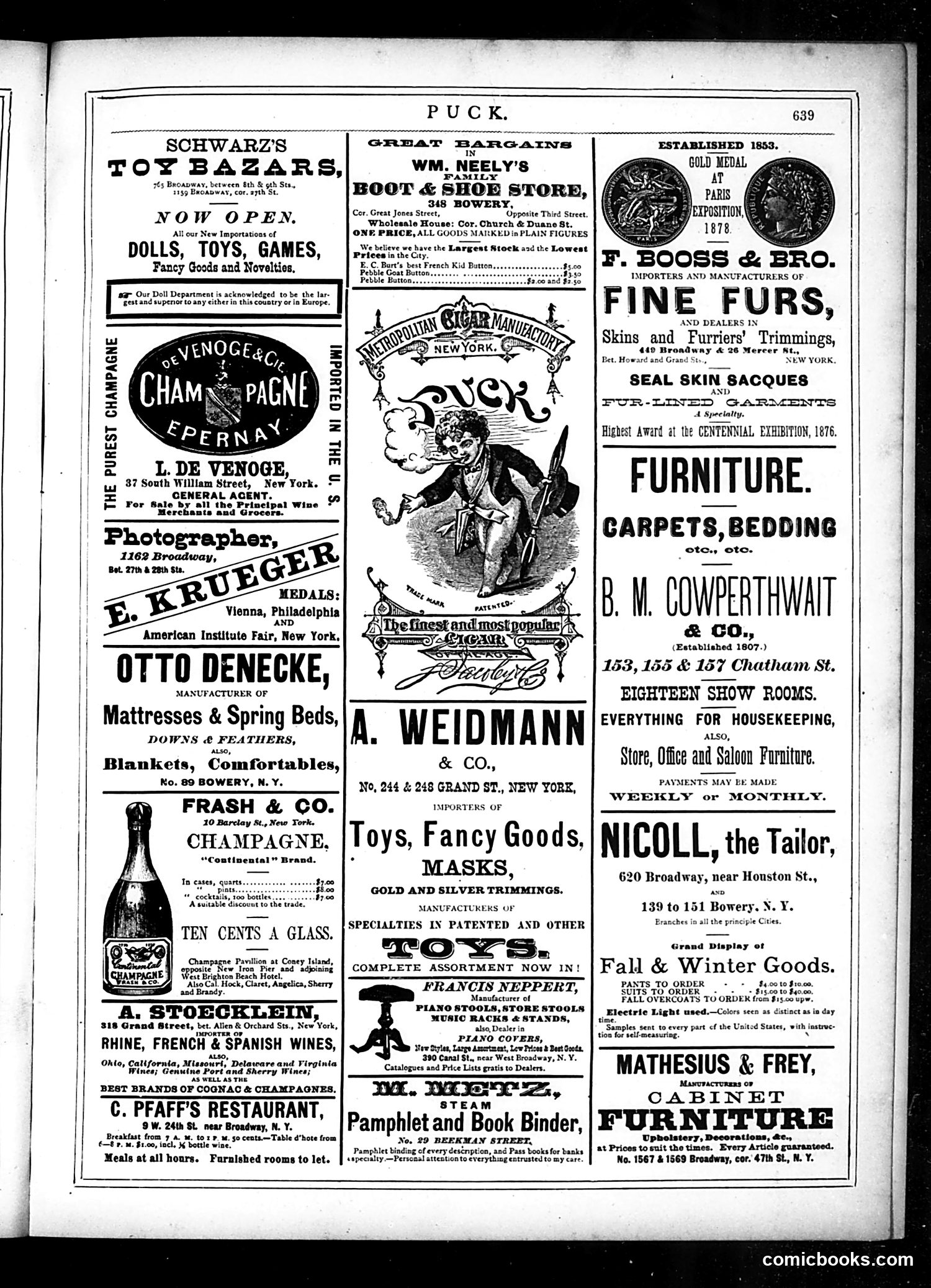 Puck — December 3, 1879 — page 15 of 18