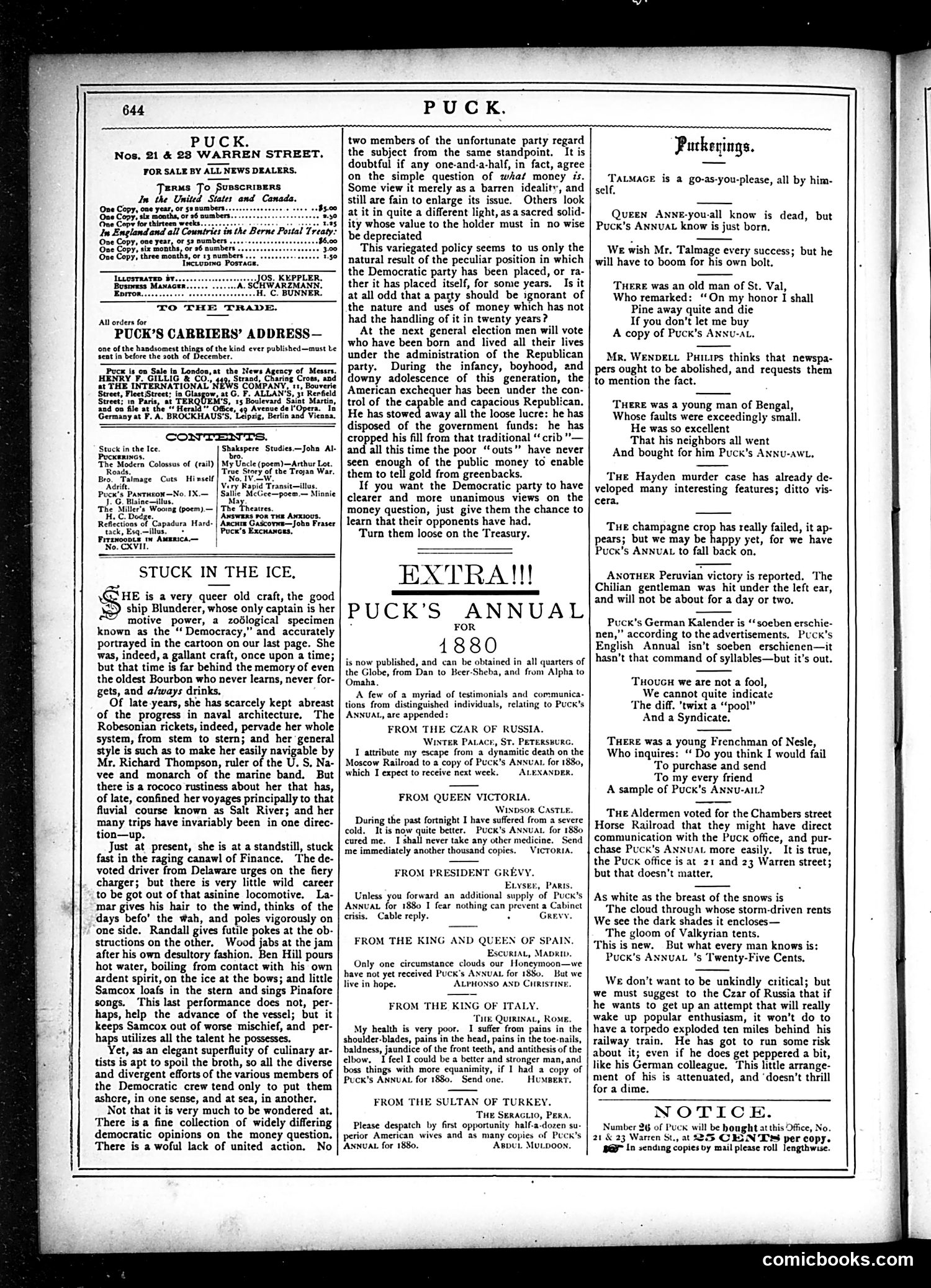 Puck — December 10, 1879 — page 2 of 18