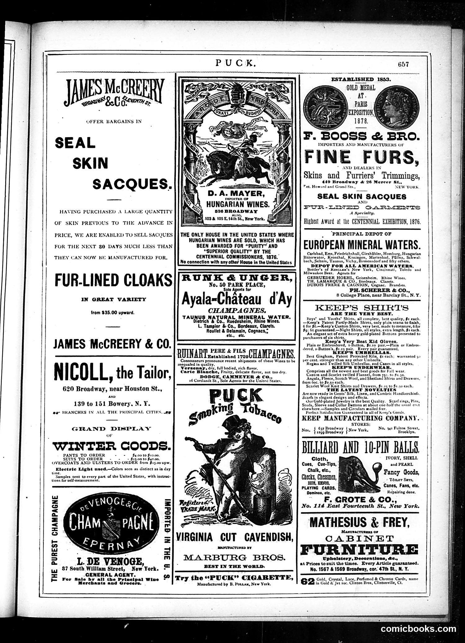 Puck — December 10, 1879 — page 15 of 18