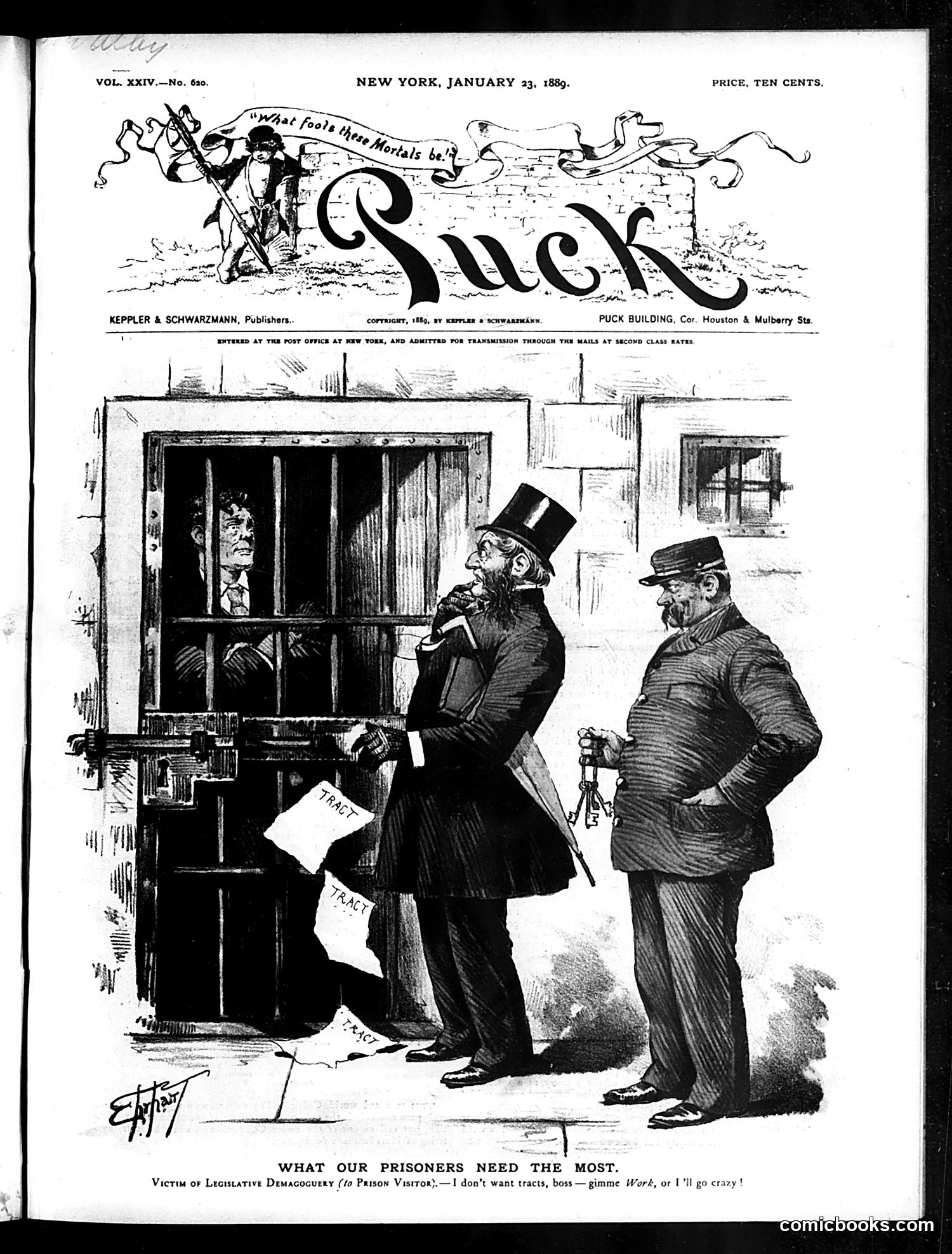 Puck — January 23, 1889