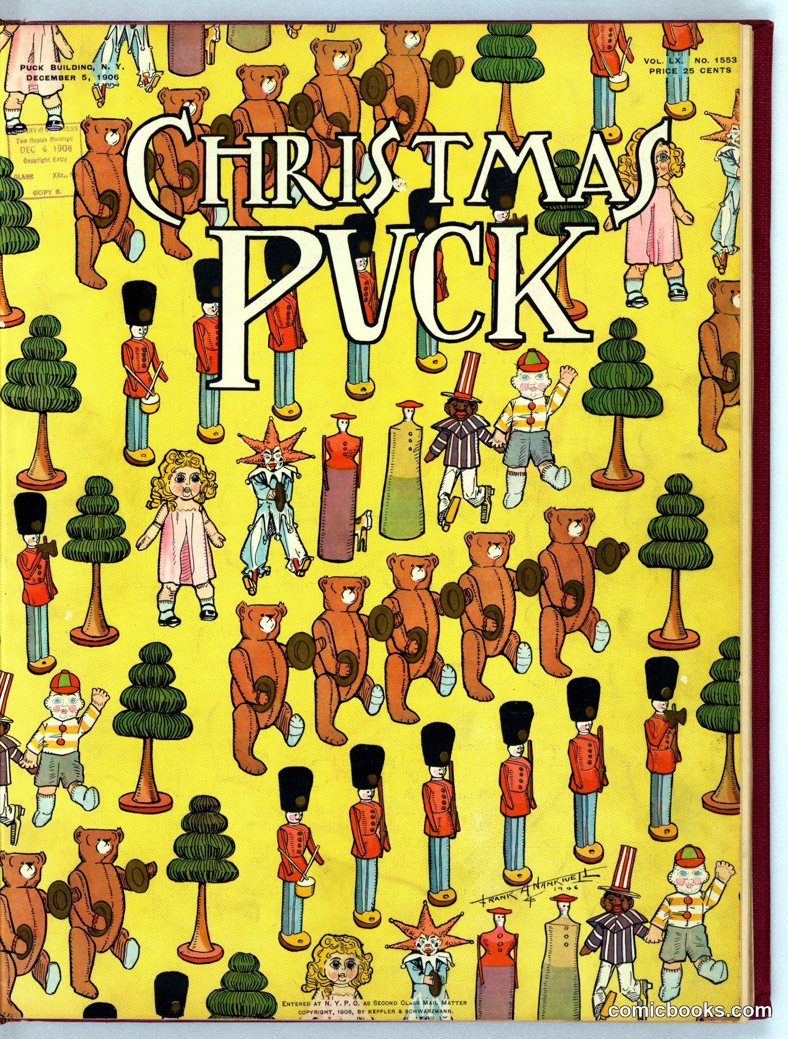 Christmas Puck by Nankivell, Frank A. (Frank Arthur), 1869-1959, artist