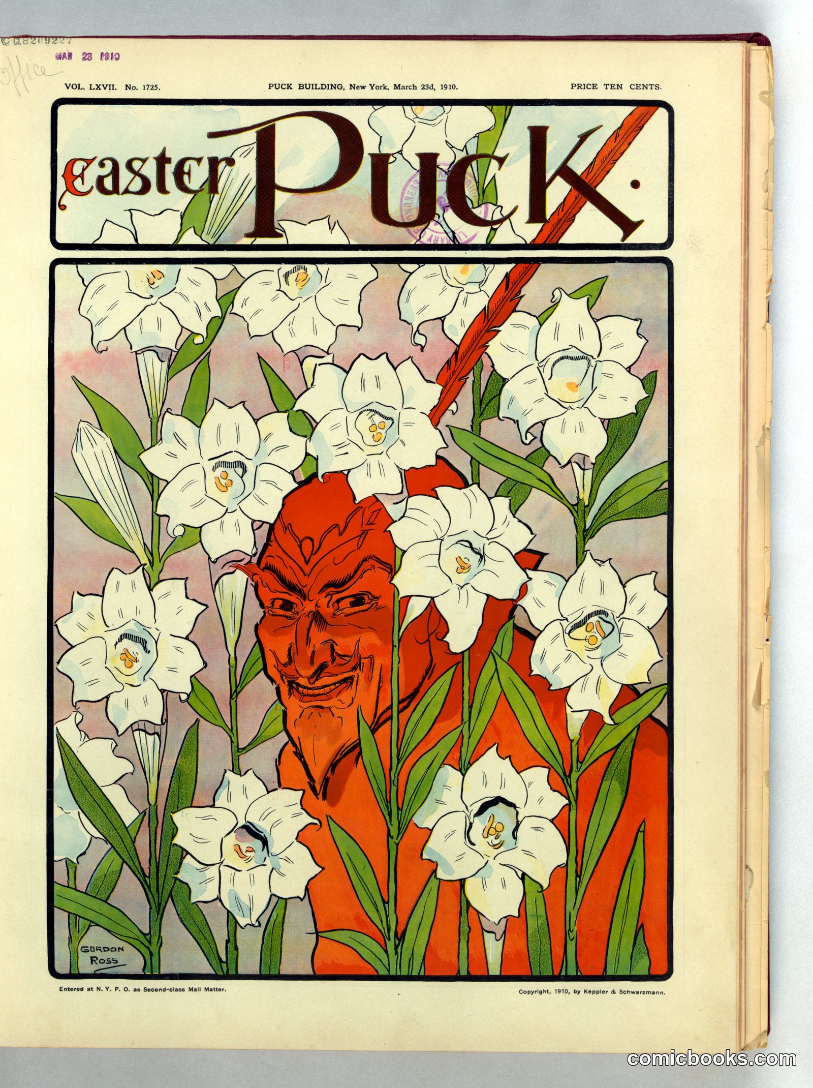 Easter Puck / Gordon Ross by Ross, Gordon, 1873-1946, artist