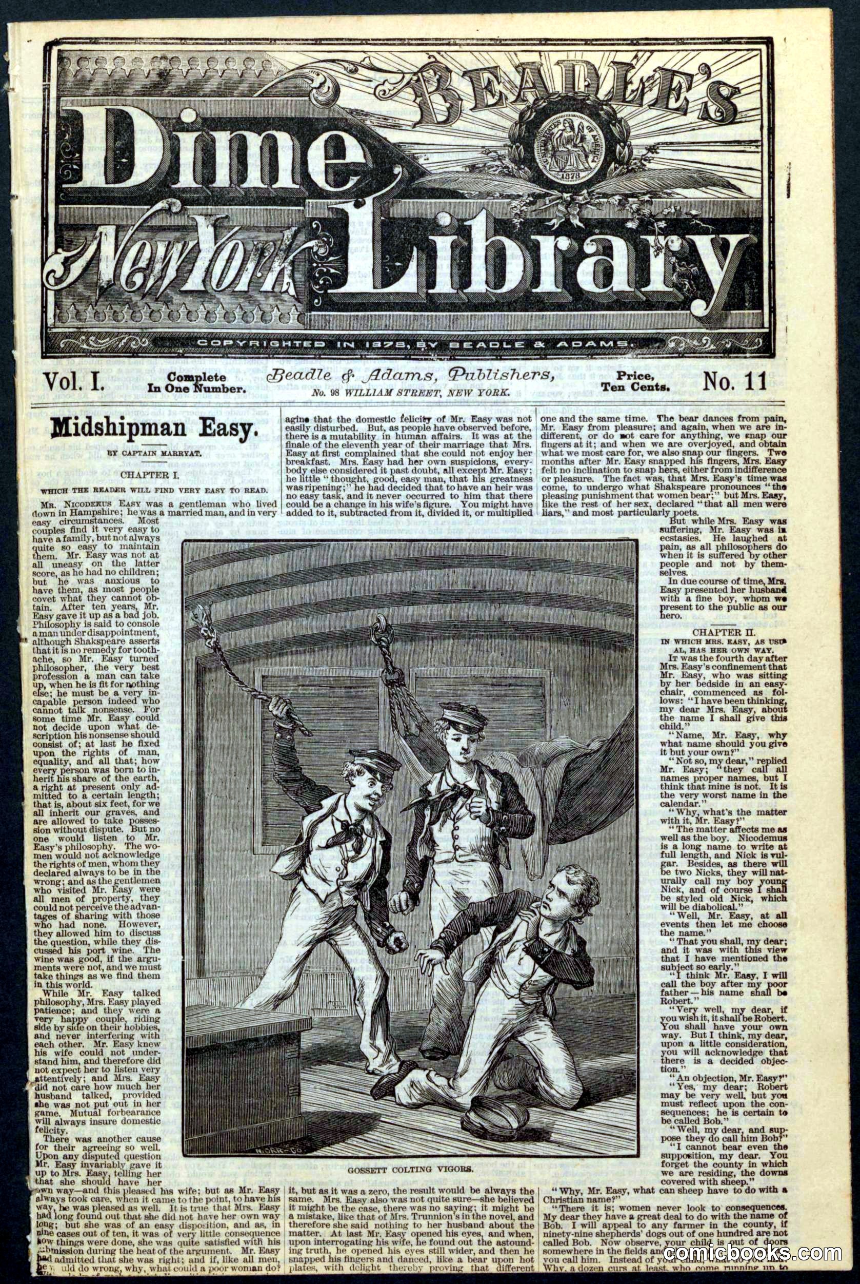 Beadle's New York Dime Library