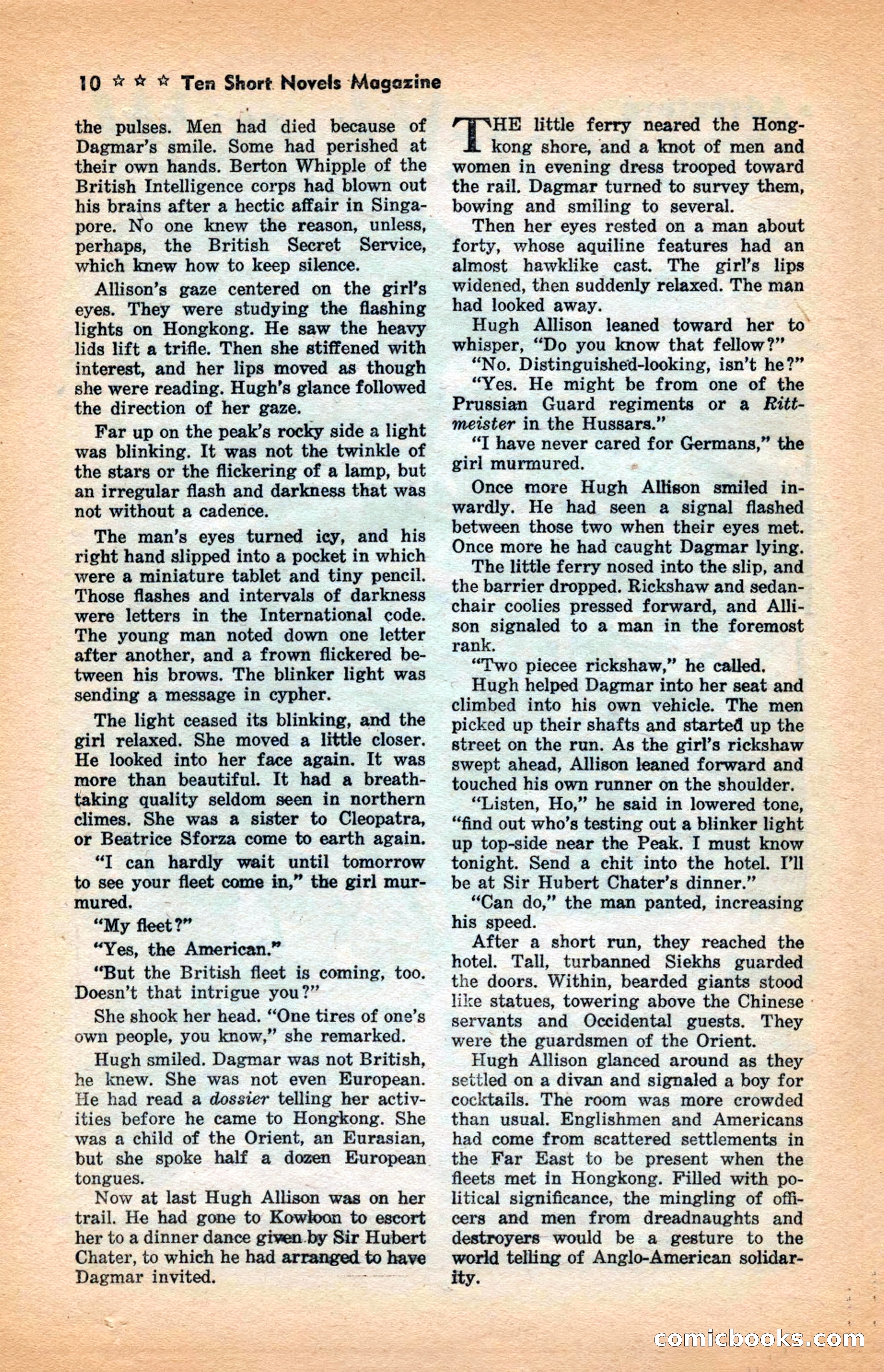 10 Short Novels Magazine — page 12 of 148