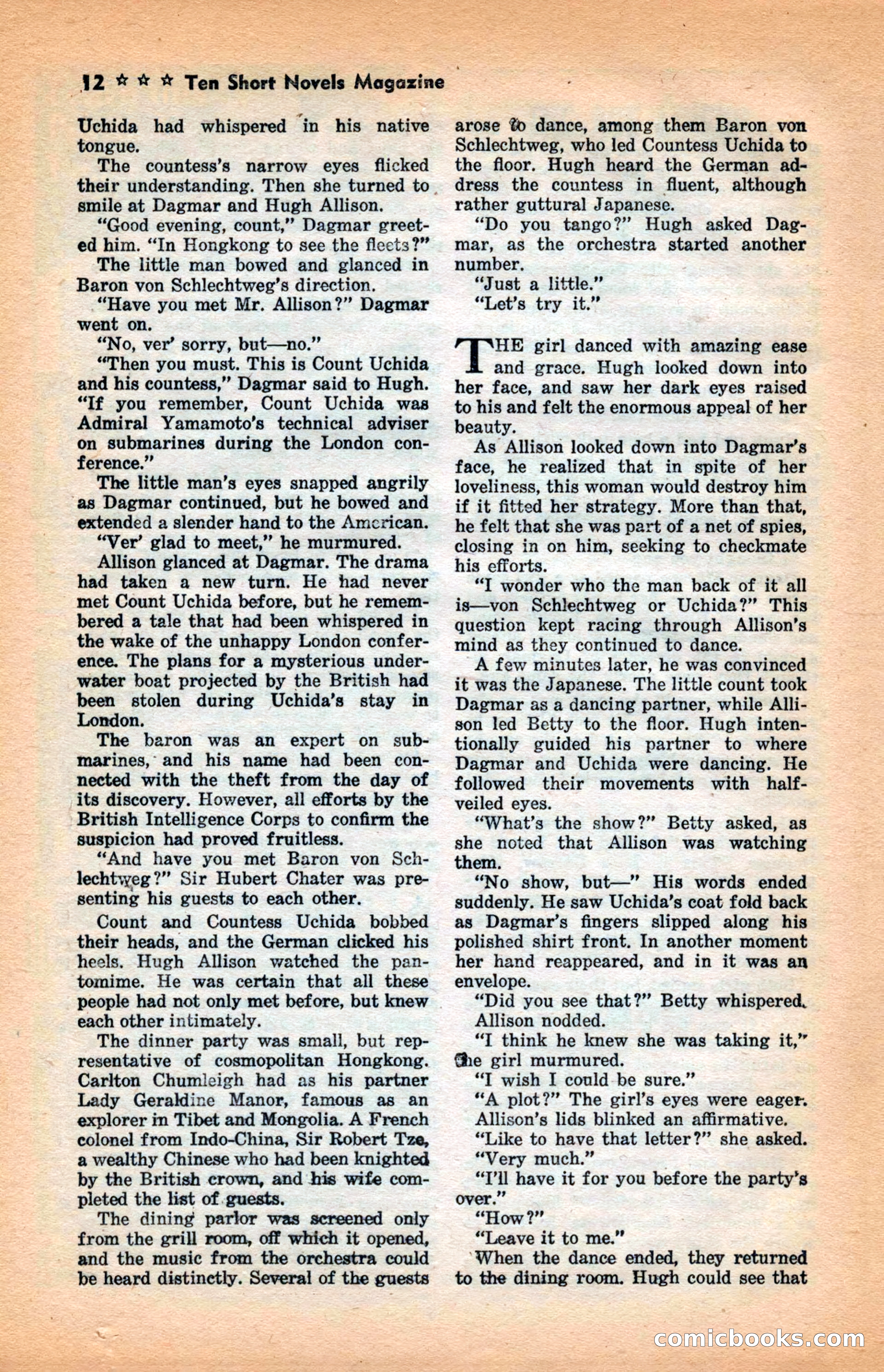10 Short Novels Magazine — page 14 of 148