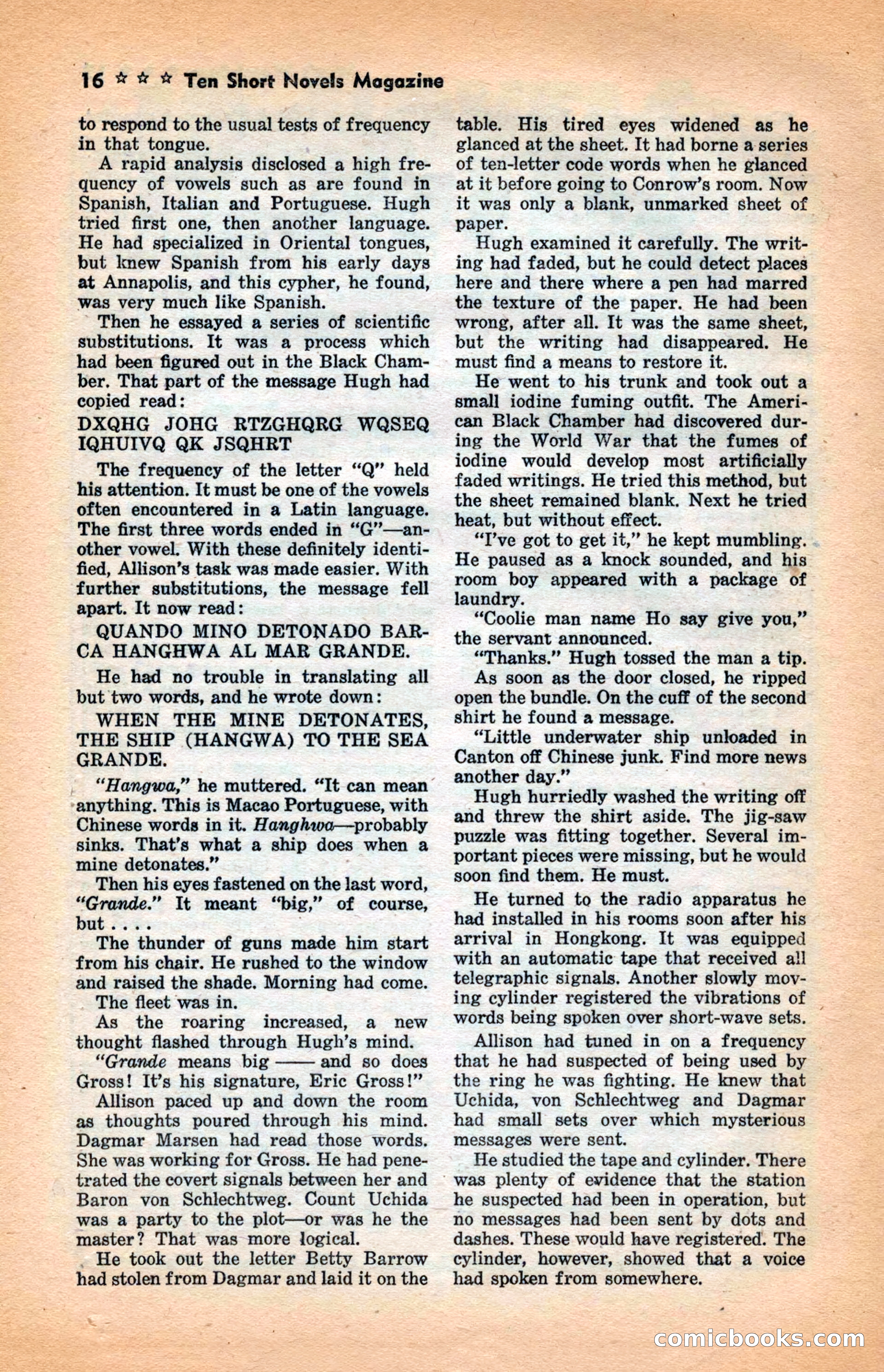 10 Short Novels Magazine — page 18 of 148