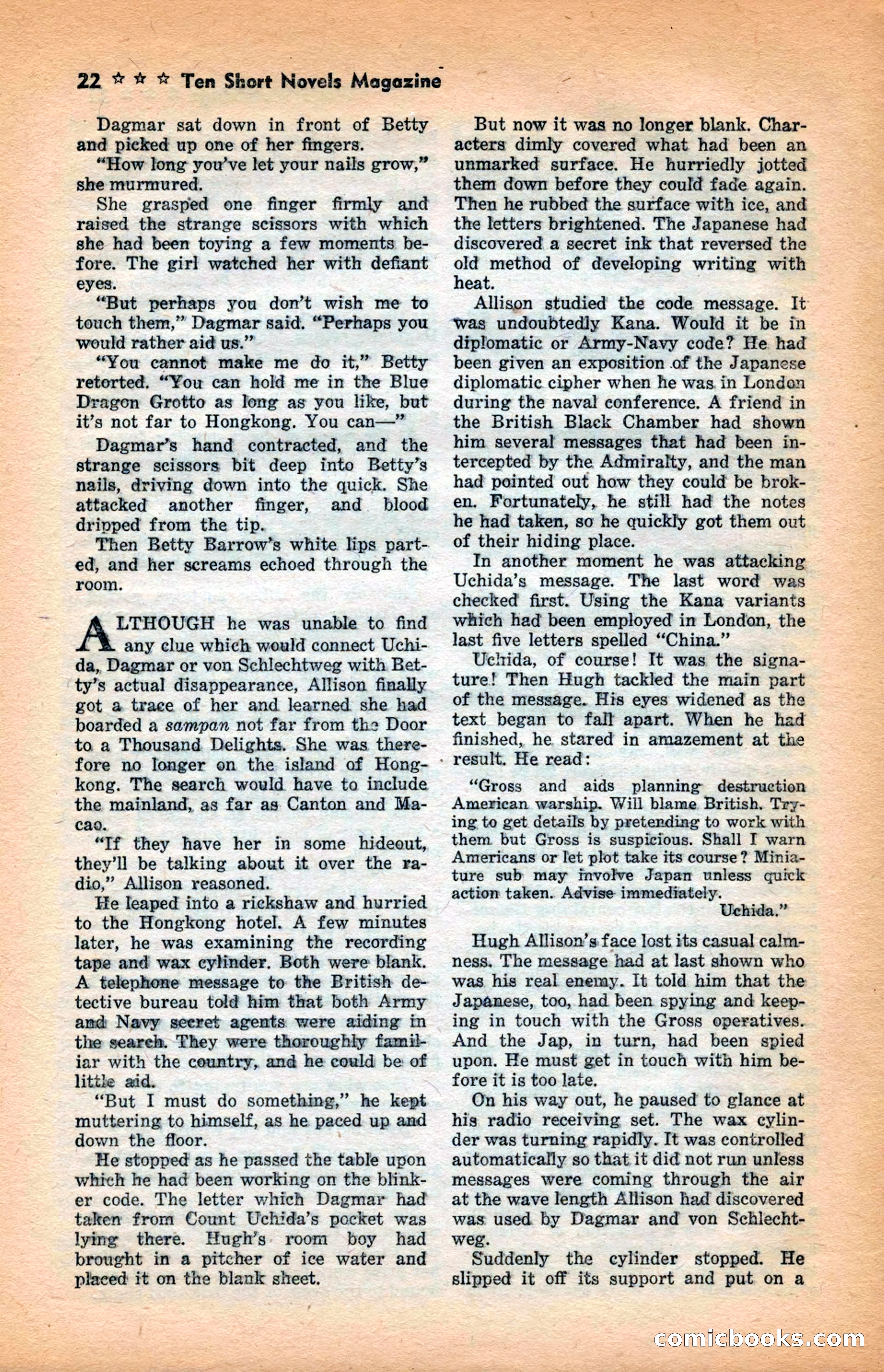 10 Short Novels Magazine — page 24 of 148