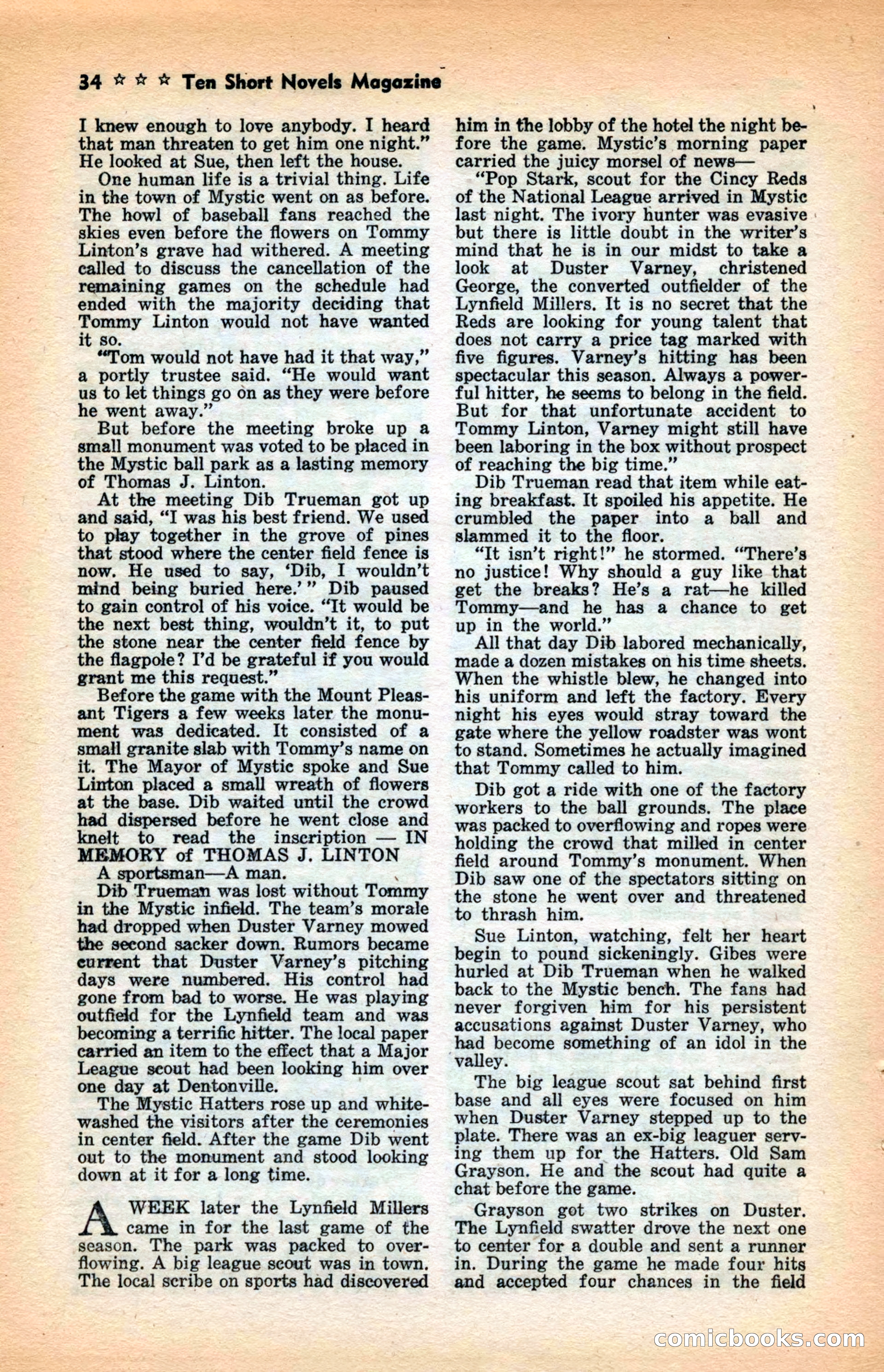 10 Short Novels Magazine — page 36 of 148