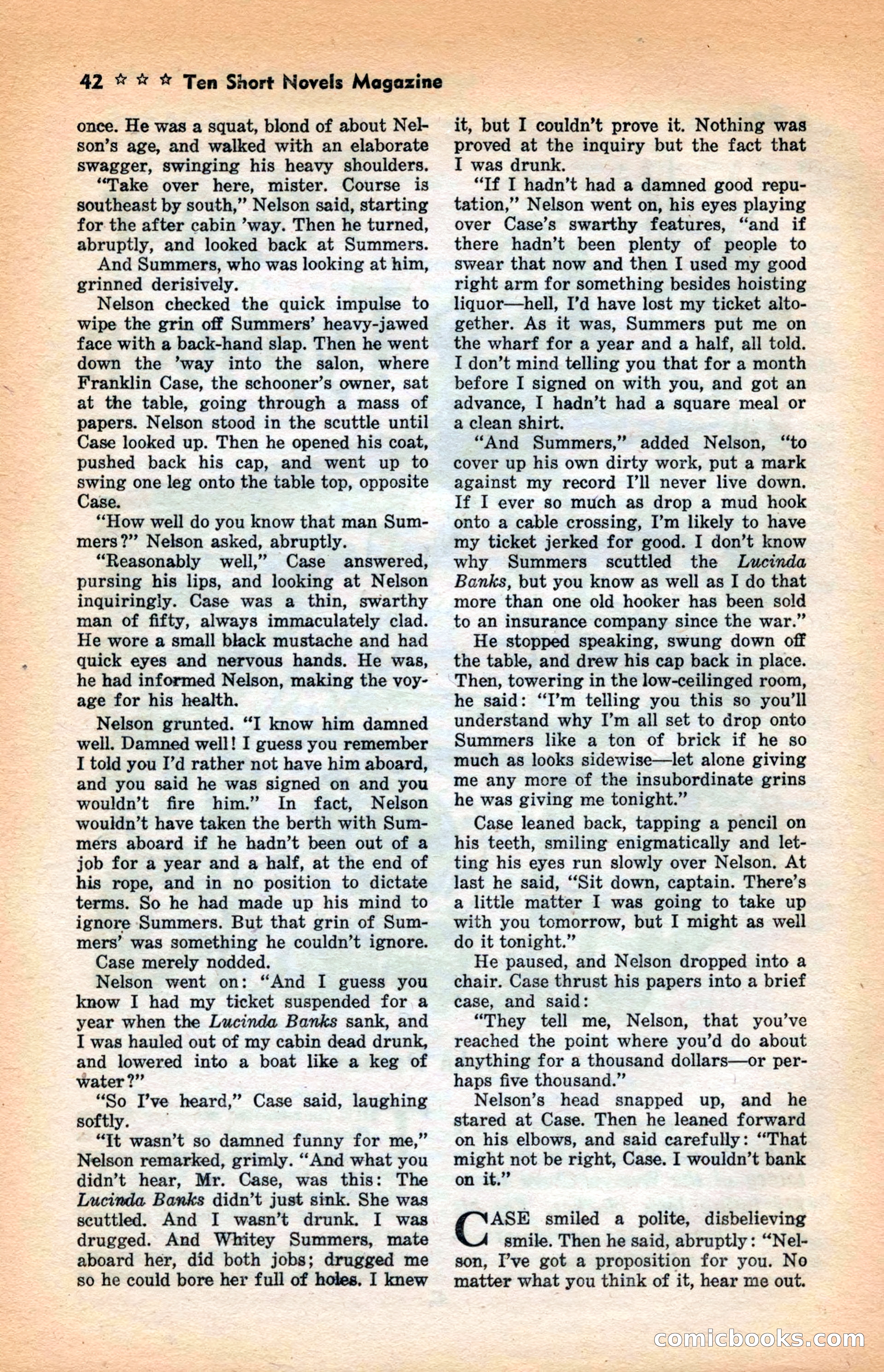 10 Short Novels Magazine — page 44 of 148