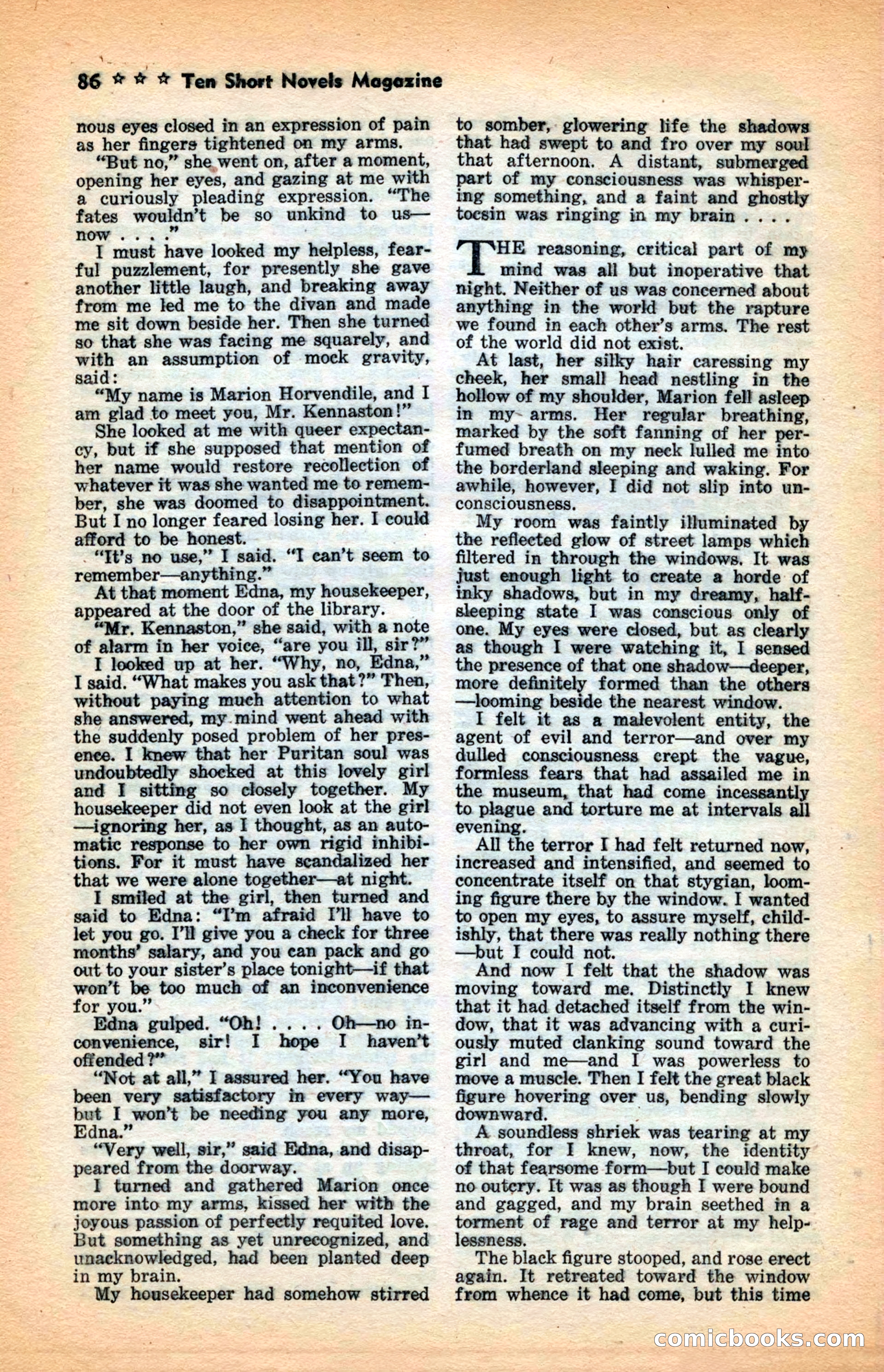 10 Short Novels Magazine — page 88 of 148
