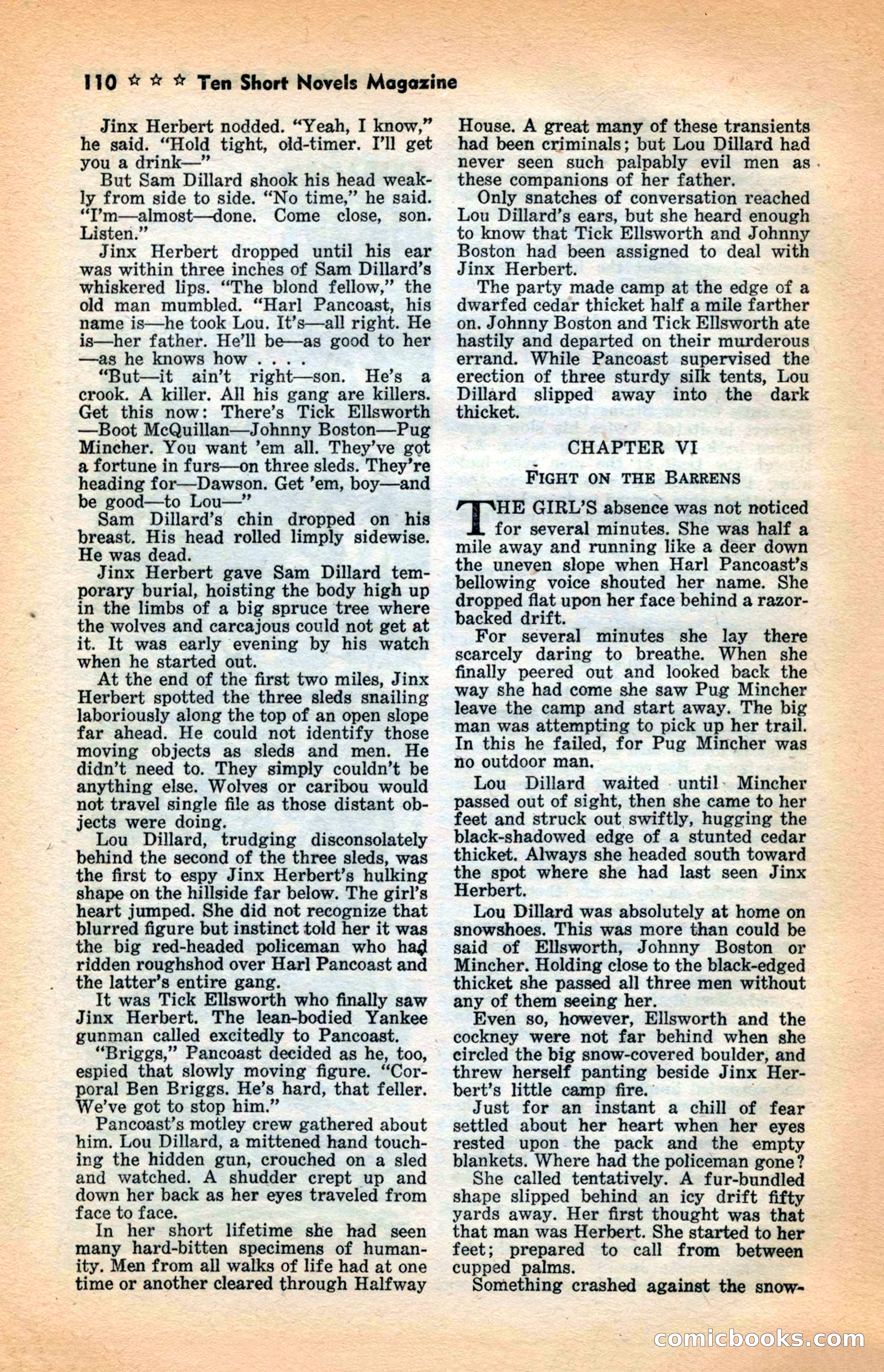 10 Short Novels Magazine — page 112 of 148