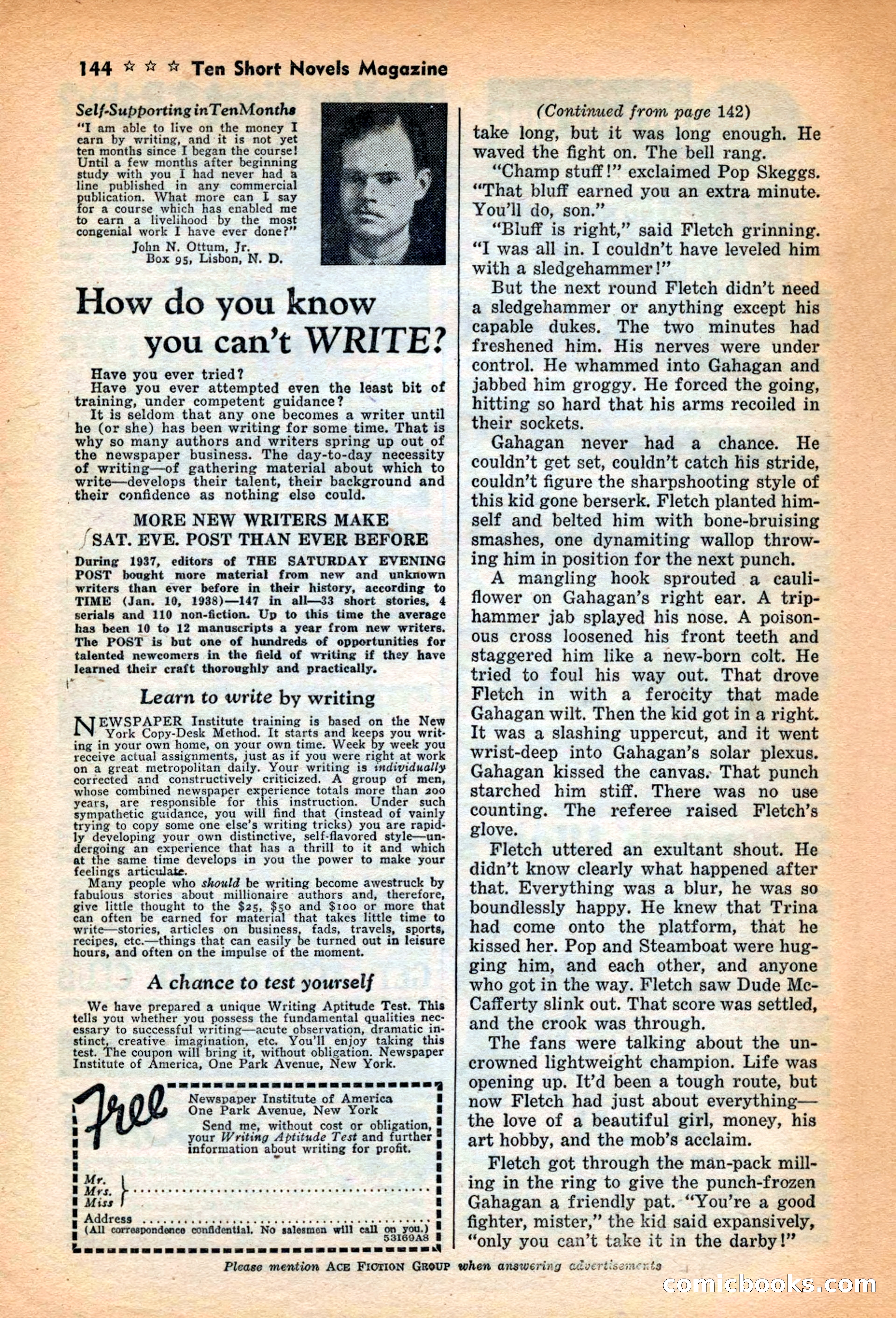 10 Short Novels Magazine — page 146 of 148