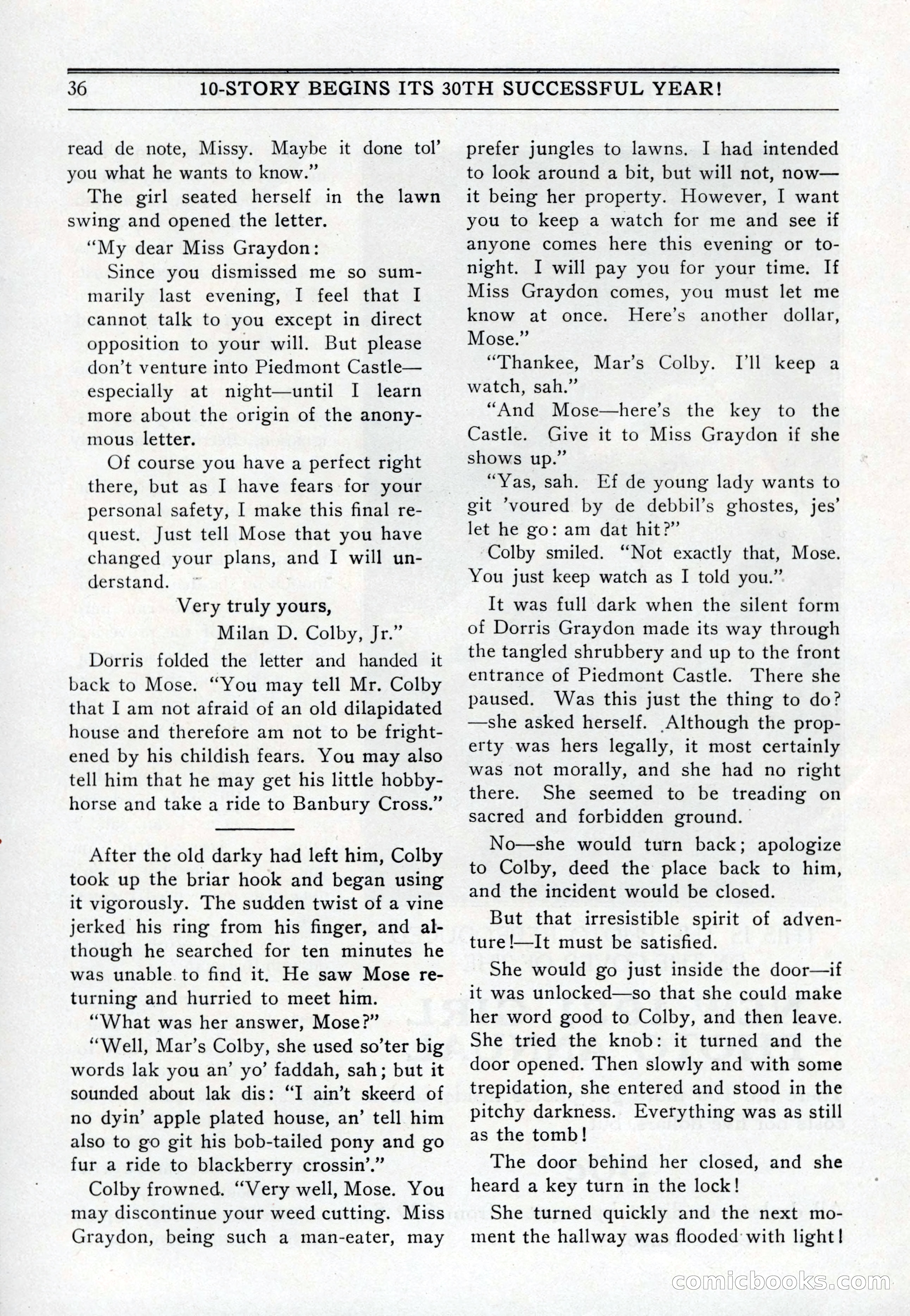 10-Story Book, July 1931 — page 38 of 68