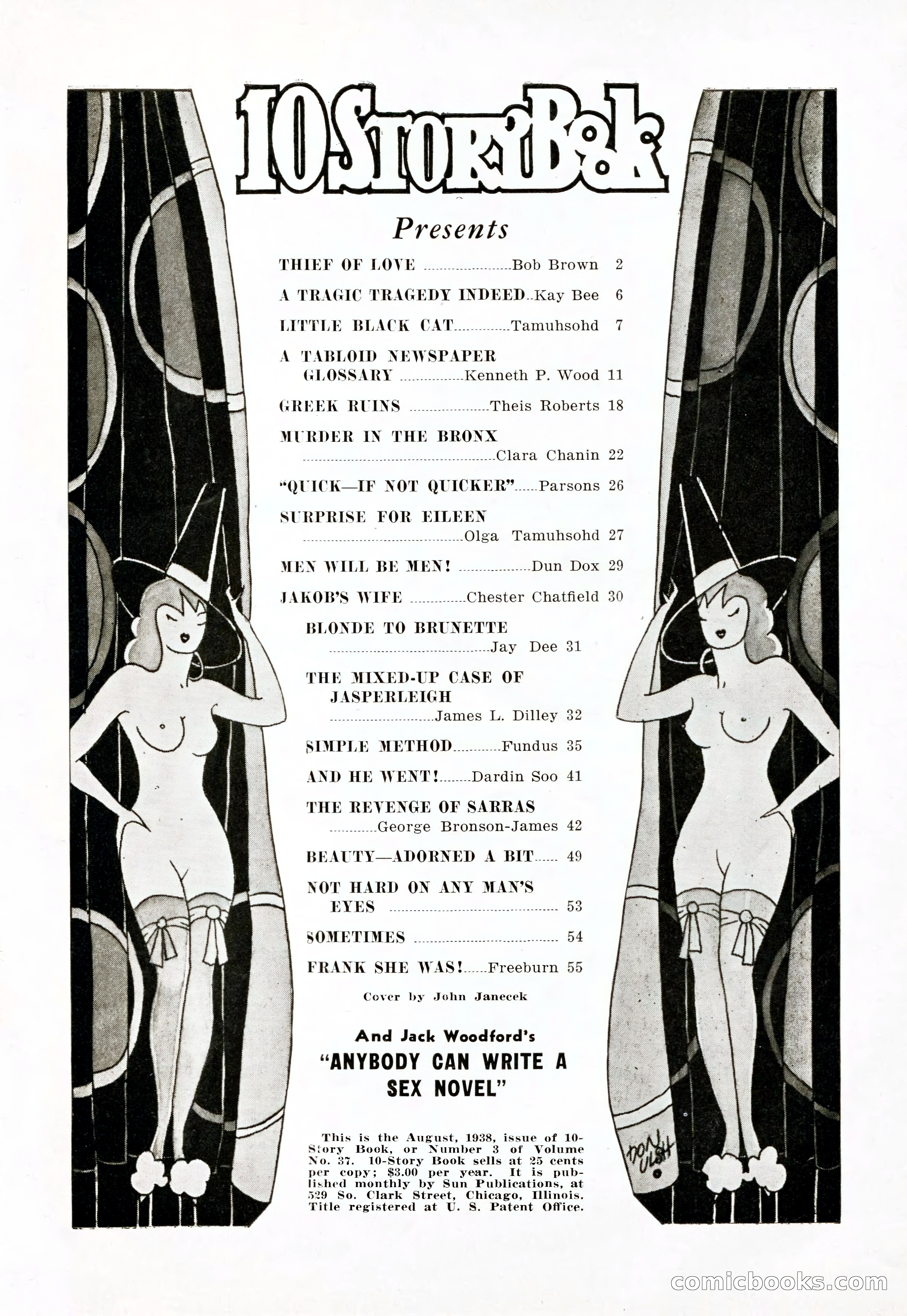 10 Story Book, August 1938 — page 3 of 64