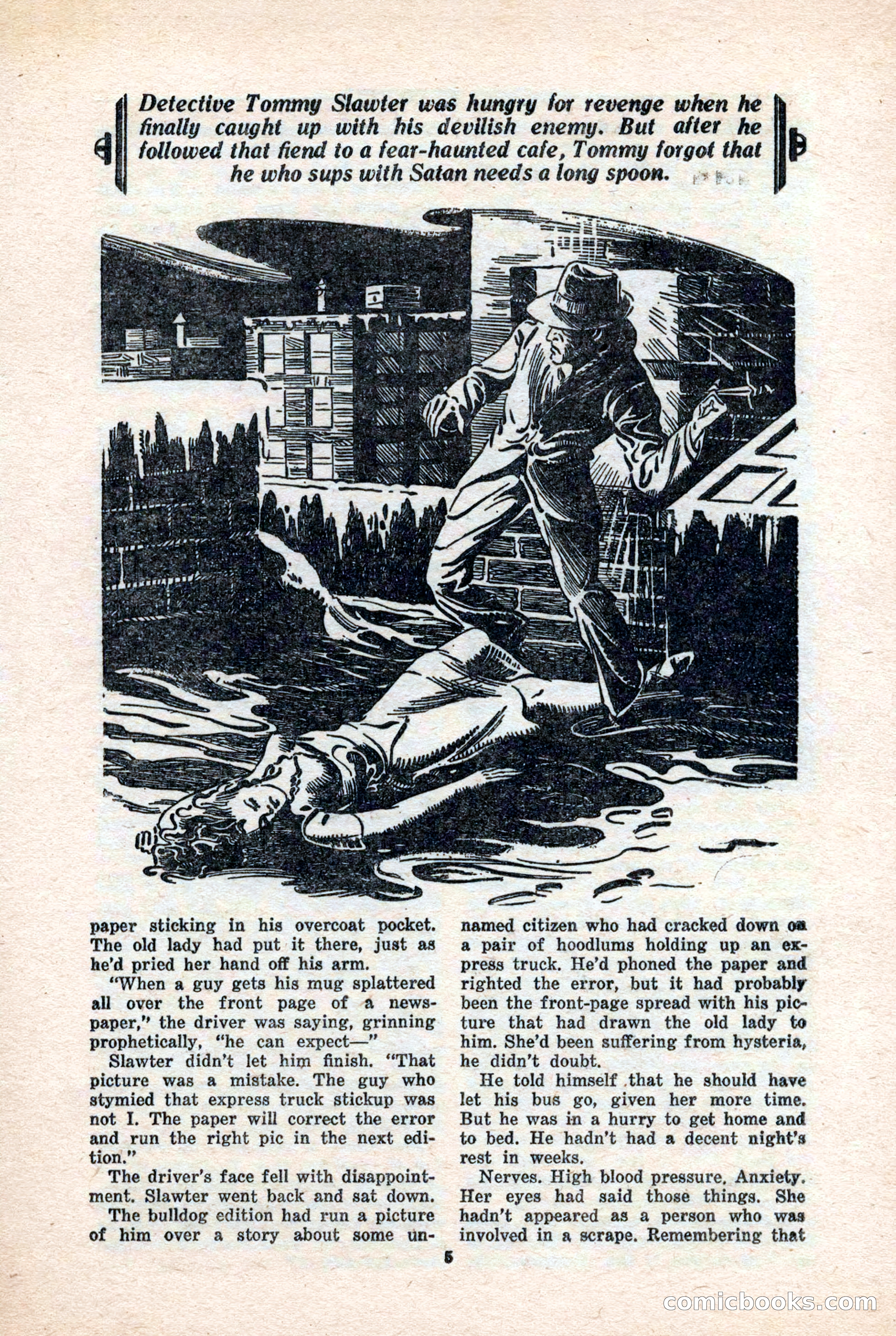 10-Story Detective Magazine, April 1946 — page 7 of 84