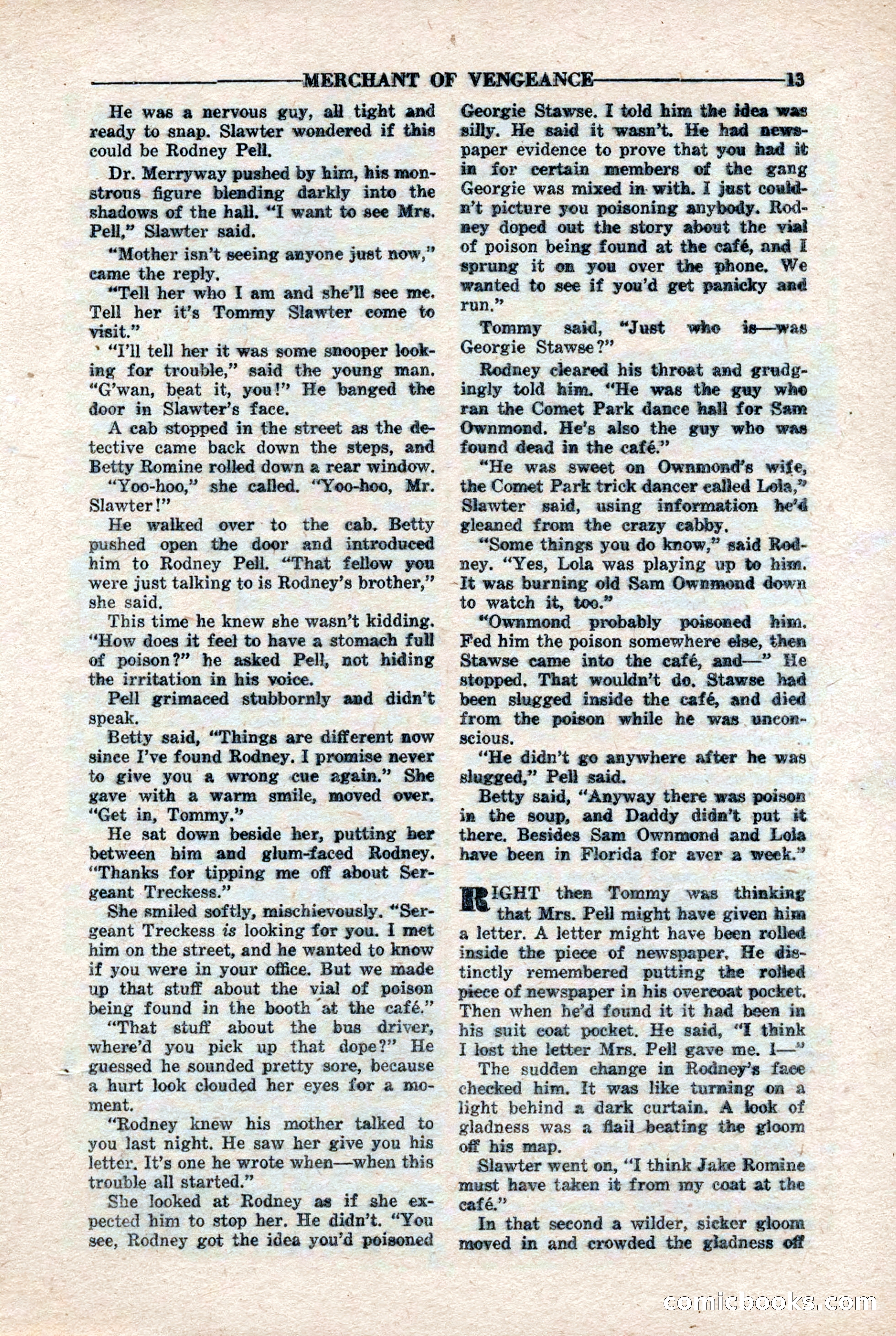 10-Story Detective Magazine, April 1946 — page 15 of 84