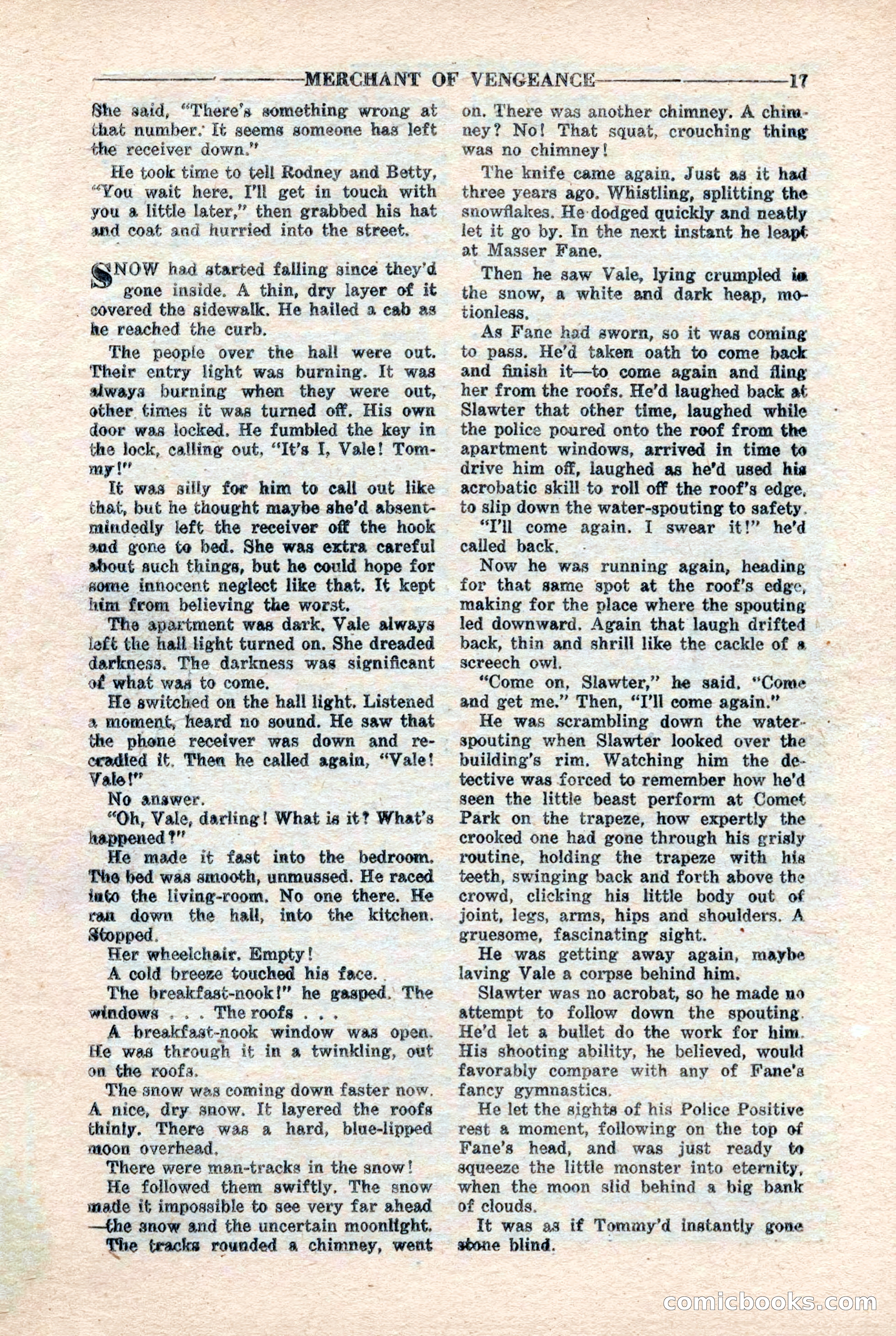 10-Story Detective Magazine, April 1946 — page 19 of 84