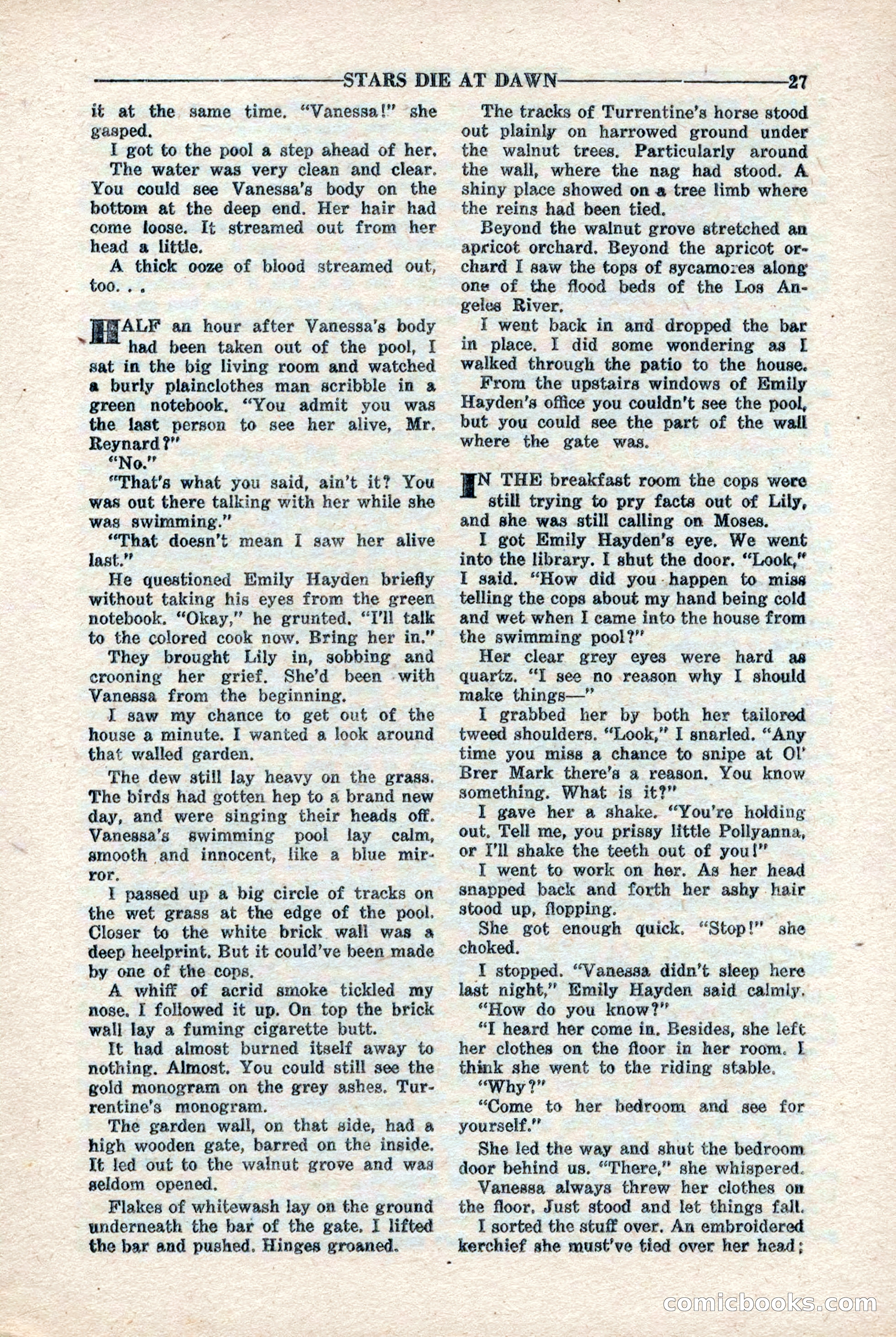 10-Story Detective Magazine, April 1946 — page 29 of 84