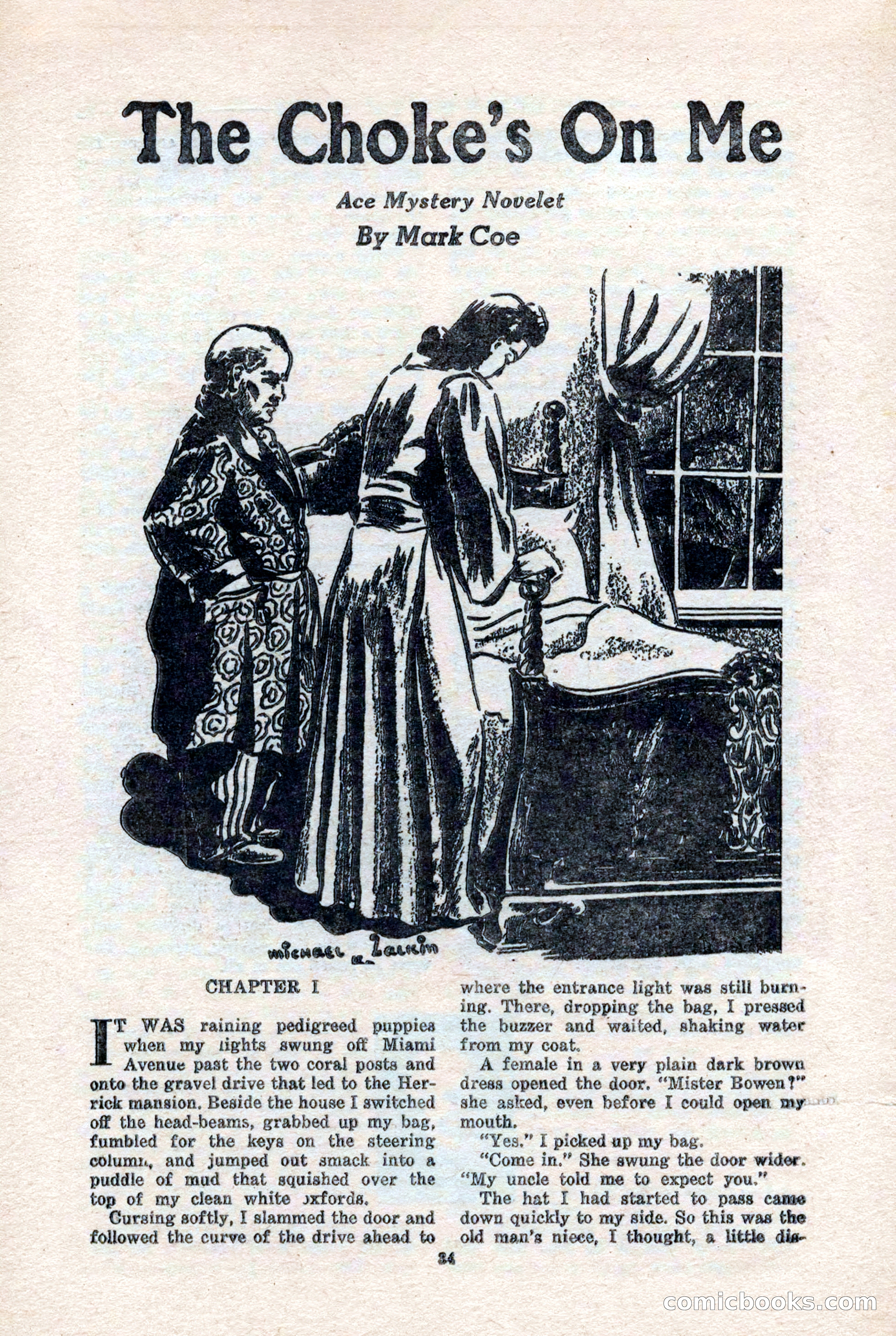 10-Story Detective Magazine, April 1946 — page 36 of 84