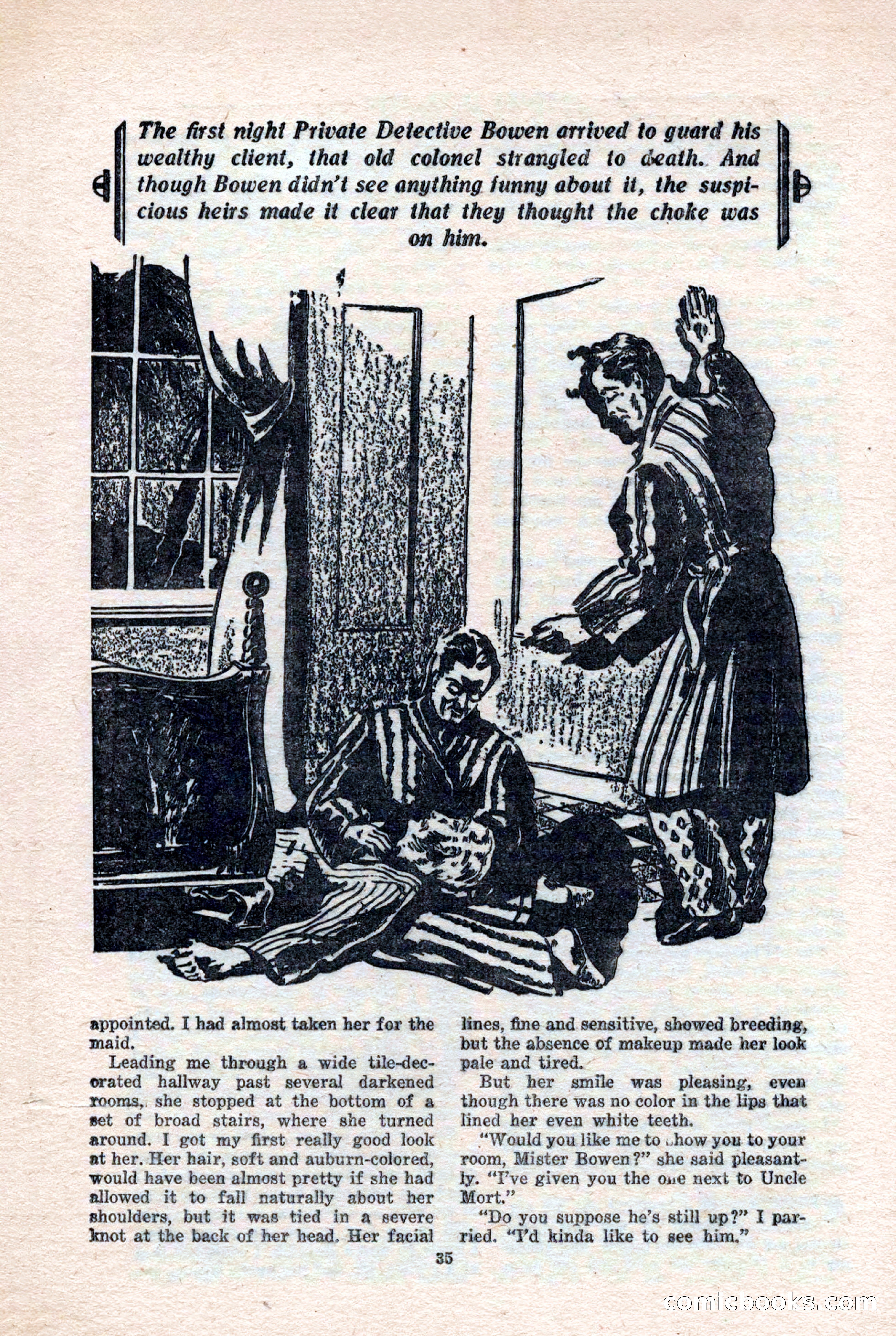 10-Story Detective Magazine, April 1946 — page 37 of 84