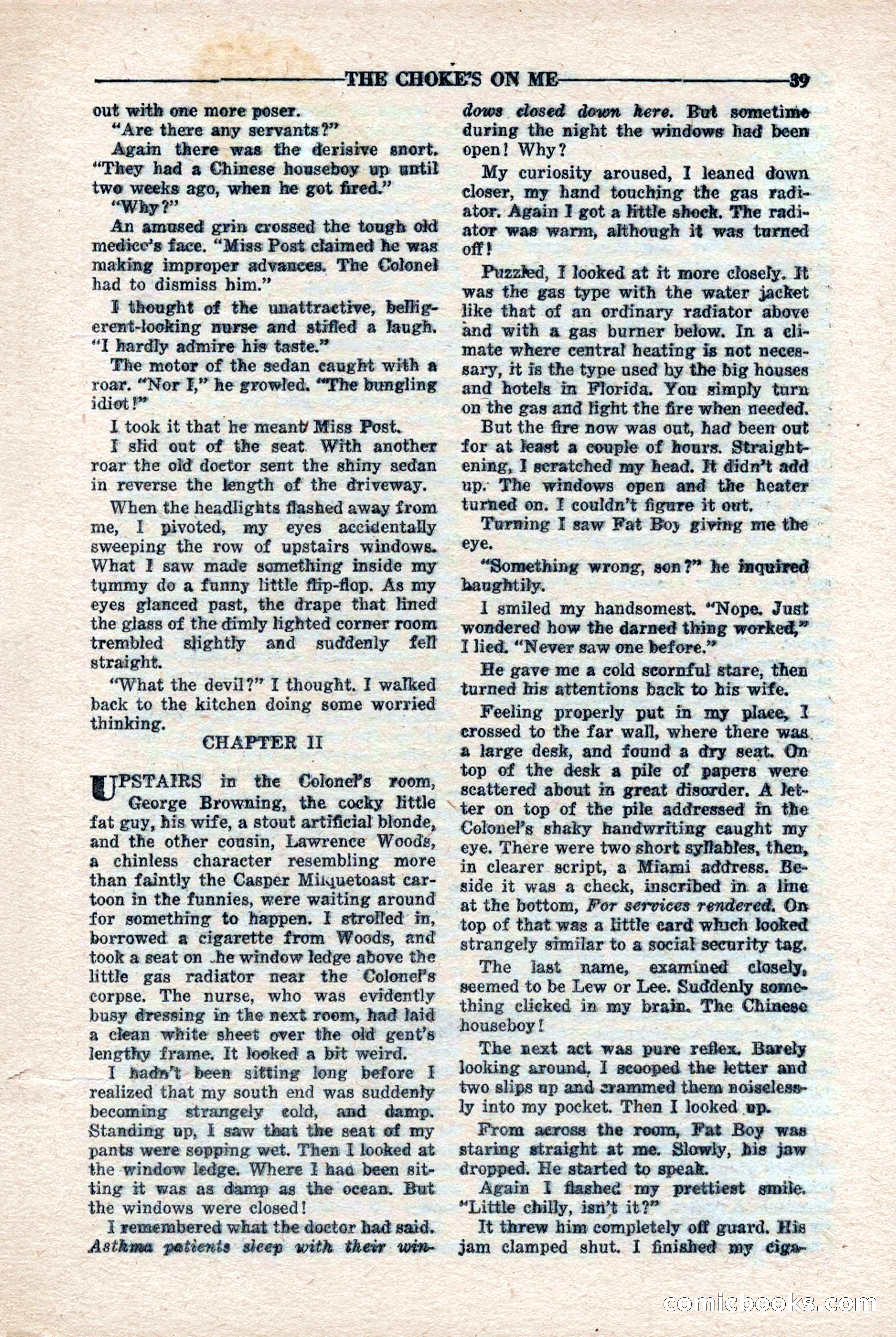 10-Story Detective Magazine, April 1946 — page 41 of 84