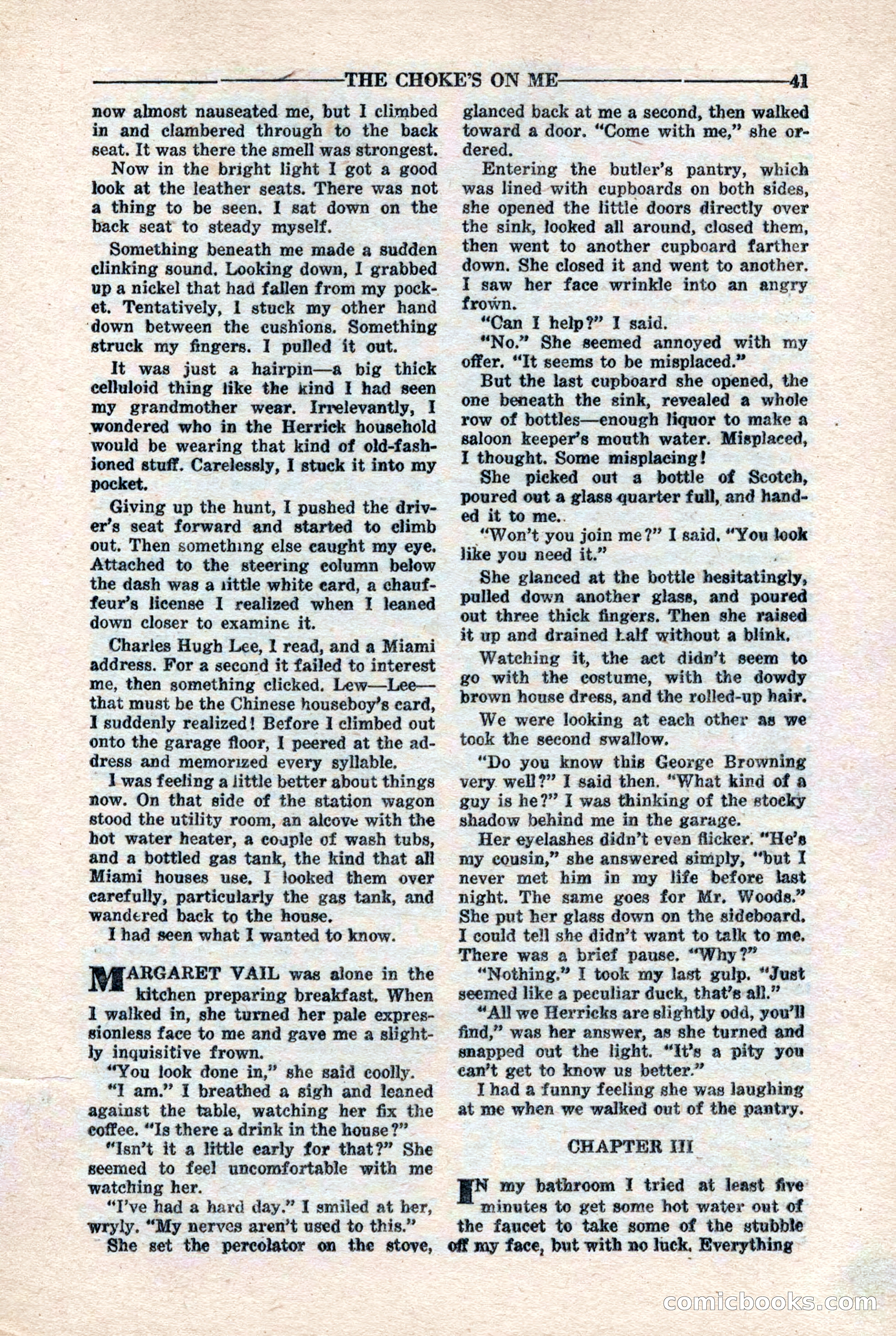 10-Story Detective Magazine, April 1946 — page 43 of 84