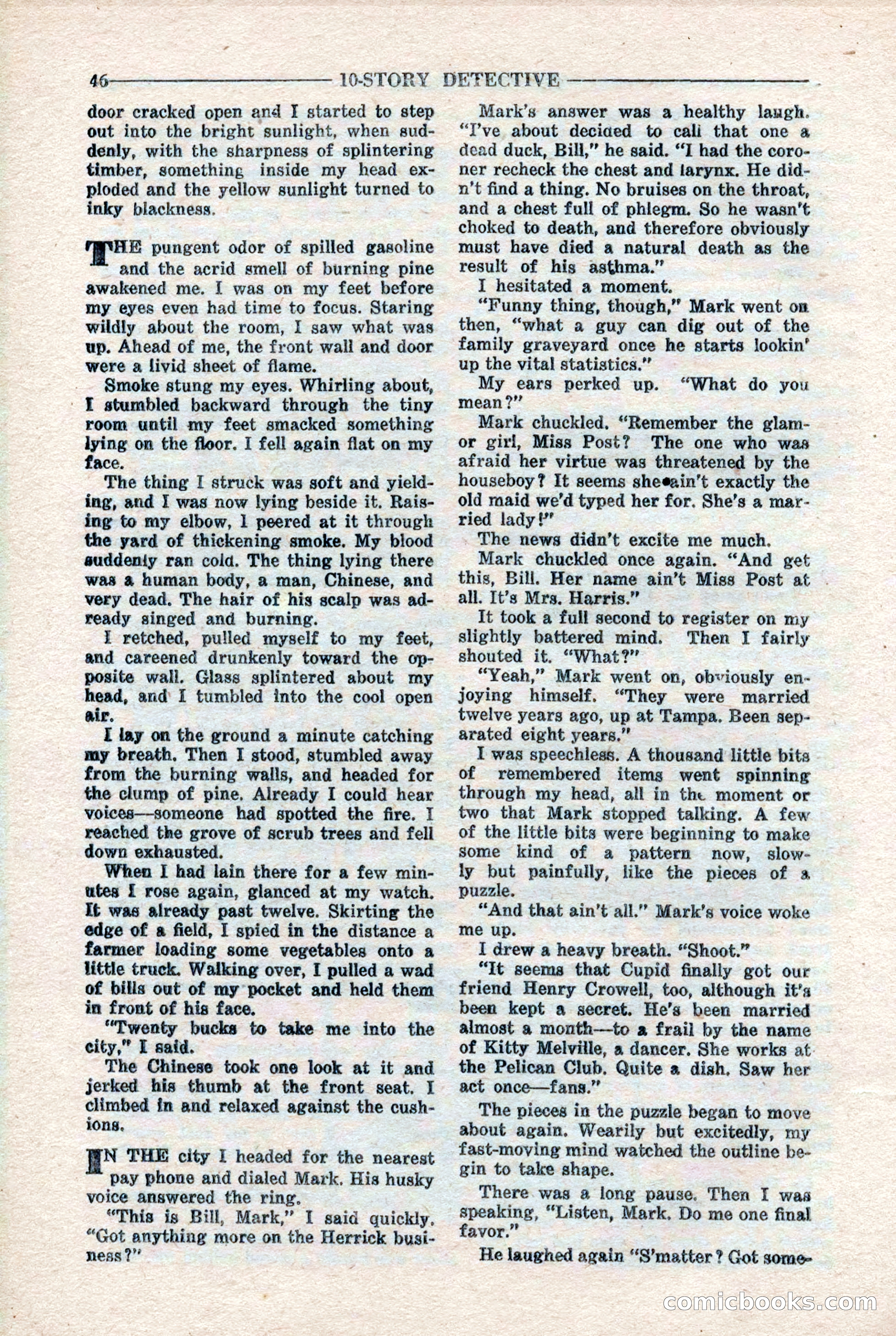10-Story Detective Magazine, April 1946 — page 48 of 84