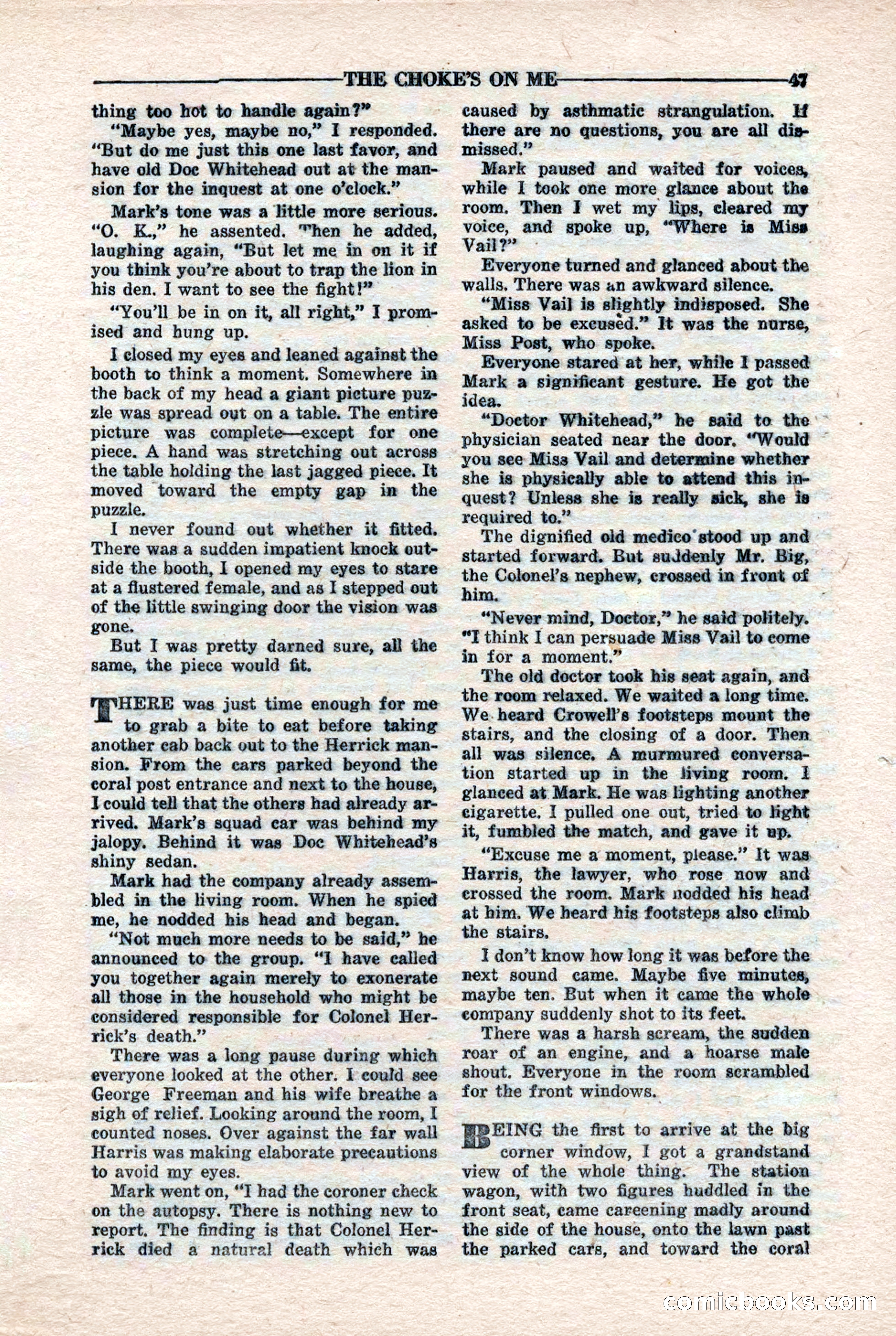10-Story Detective Magazine, April 1946 — page 49 of 84