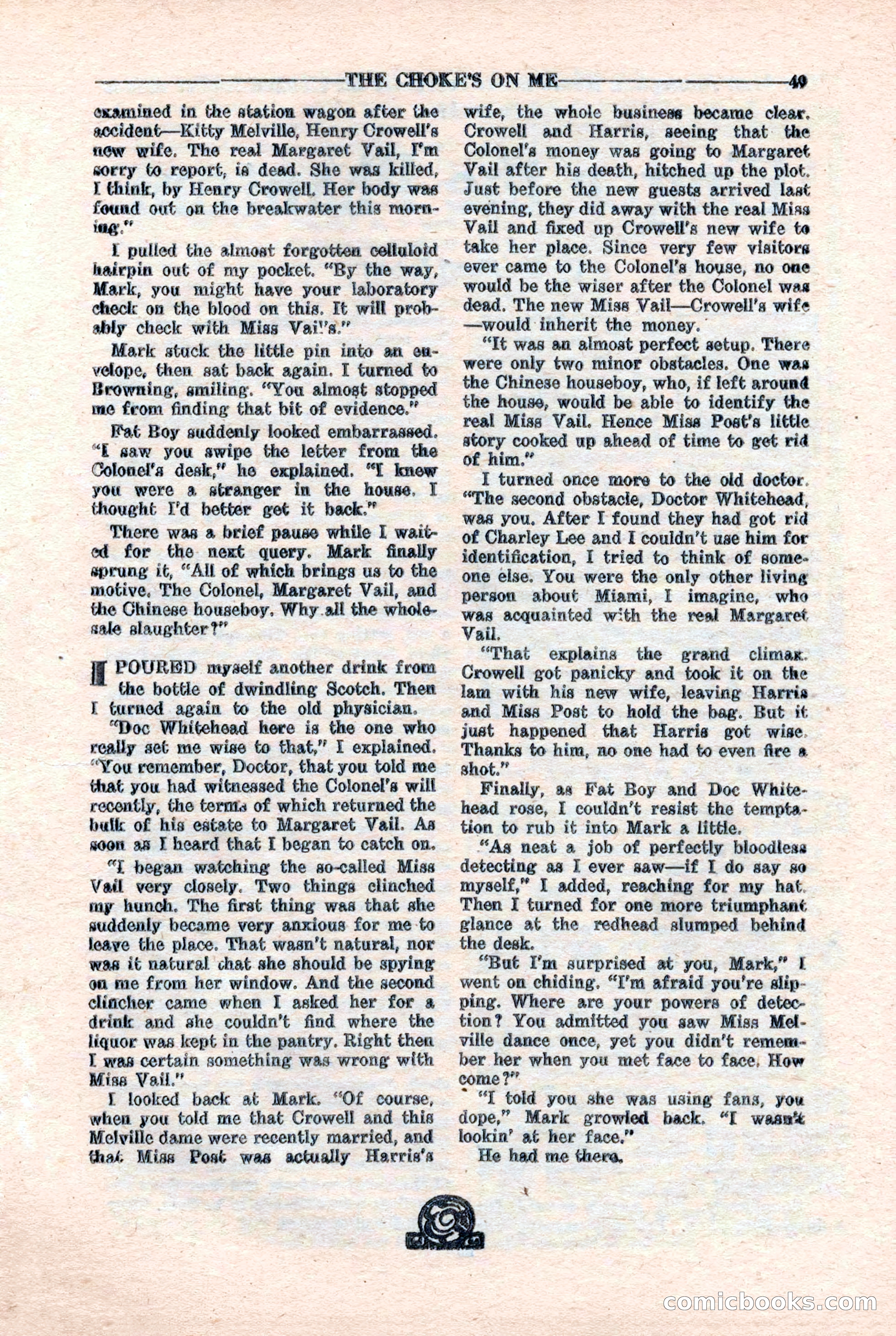 10-Story Detective Magazine, April 1946 — page 51 of 84