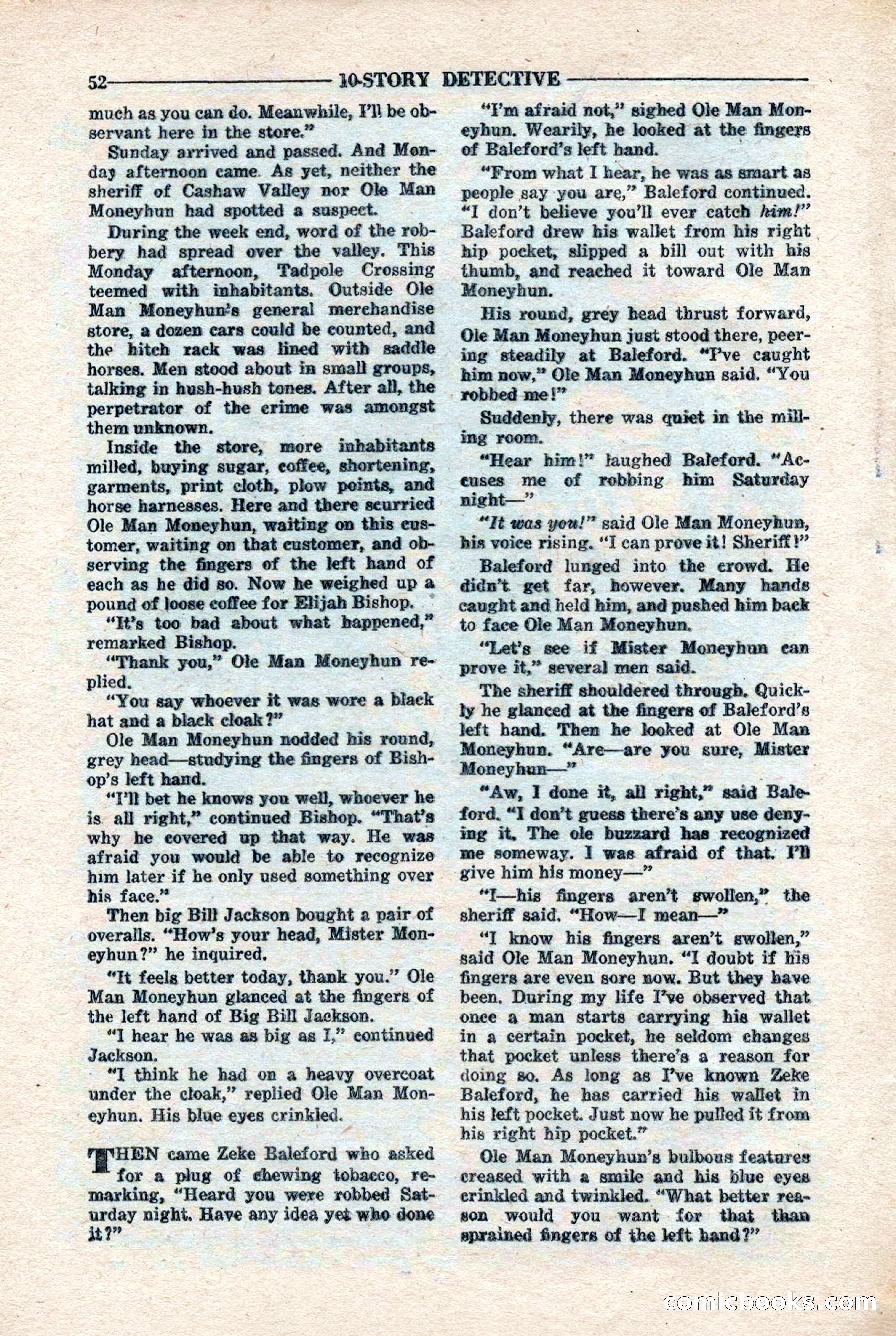 10-Story Detective Magazine, April 1946 — page 54 of 84