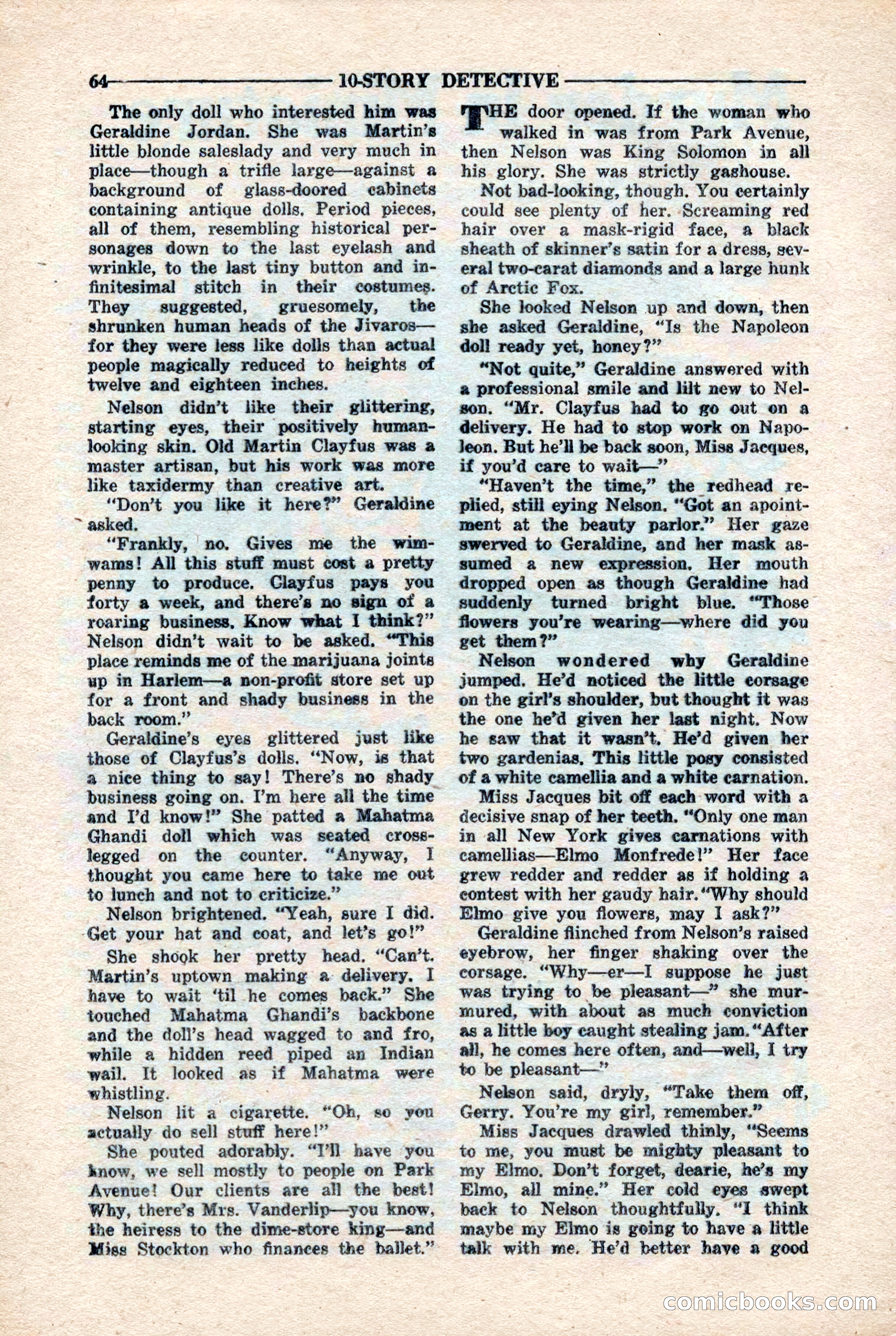 10-Story Detective Magazine, April 1946 — page 66 of 84