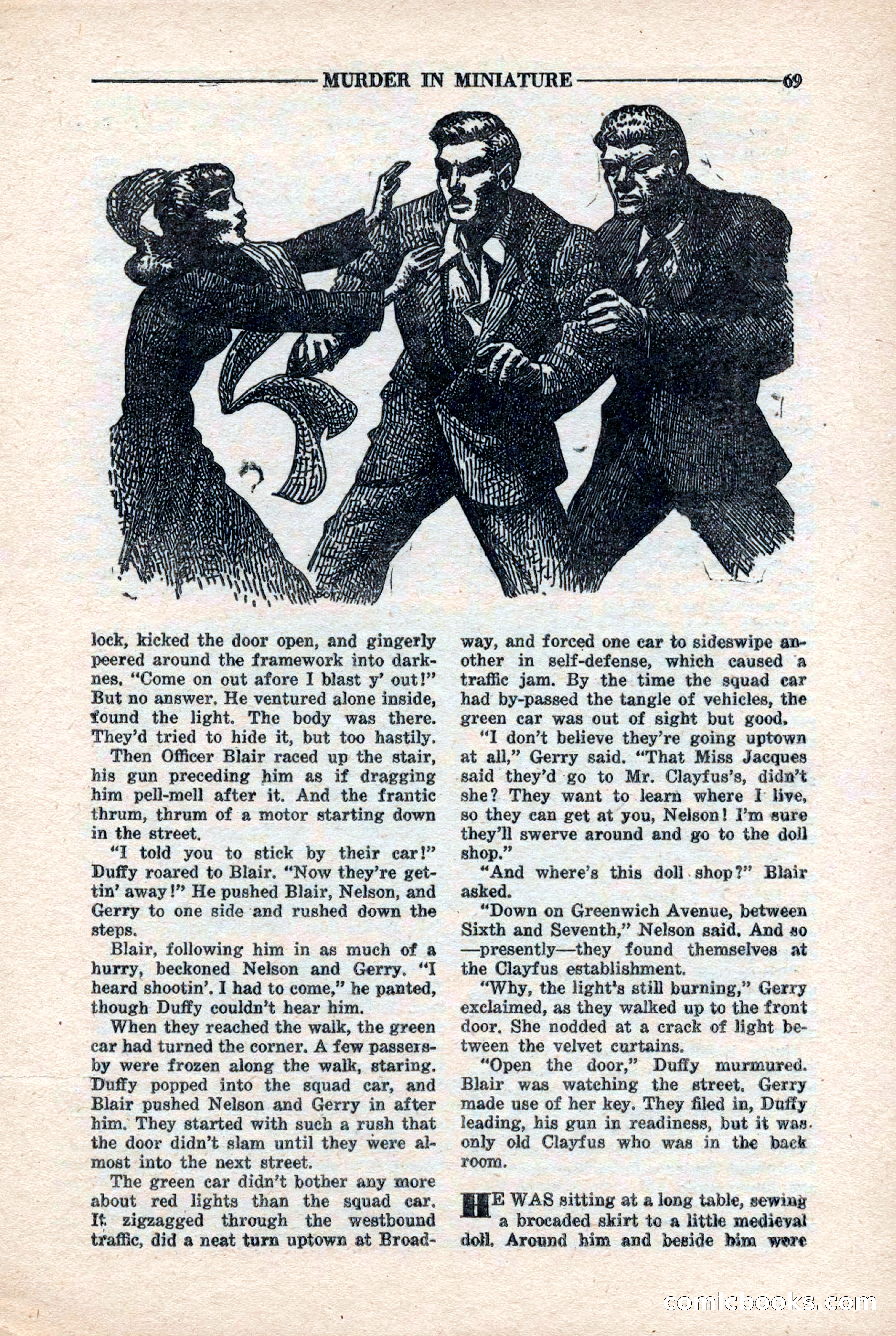 10-Story Detective Magazine, April 1946 — page 71 of 84