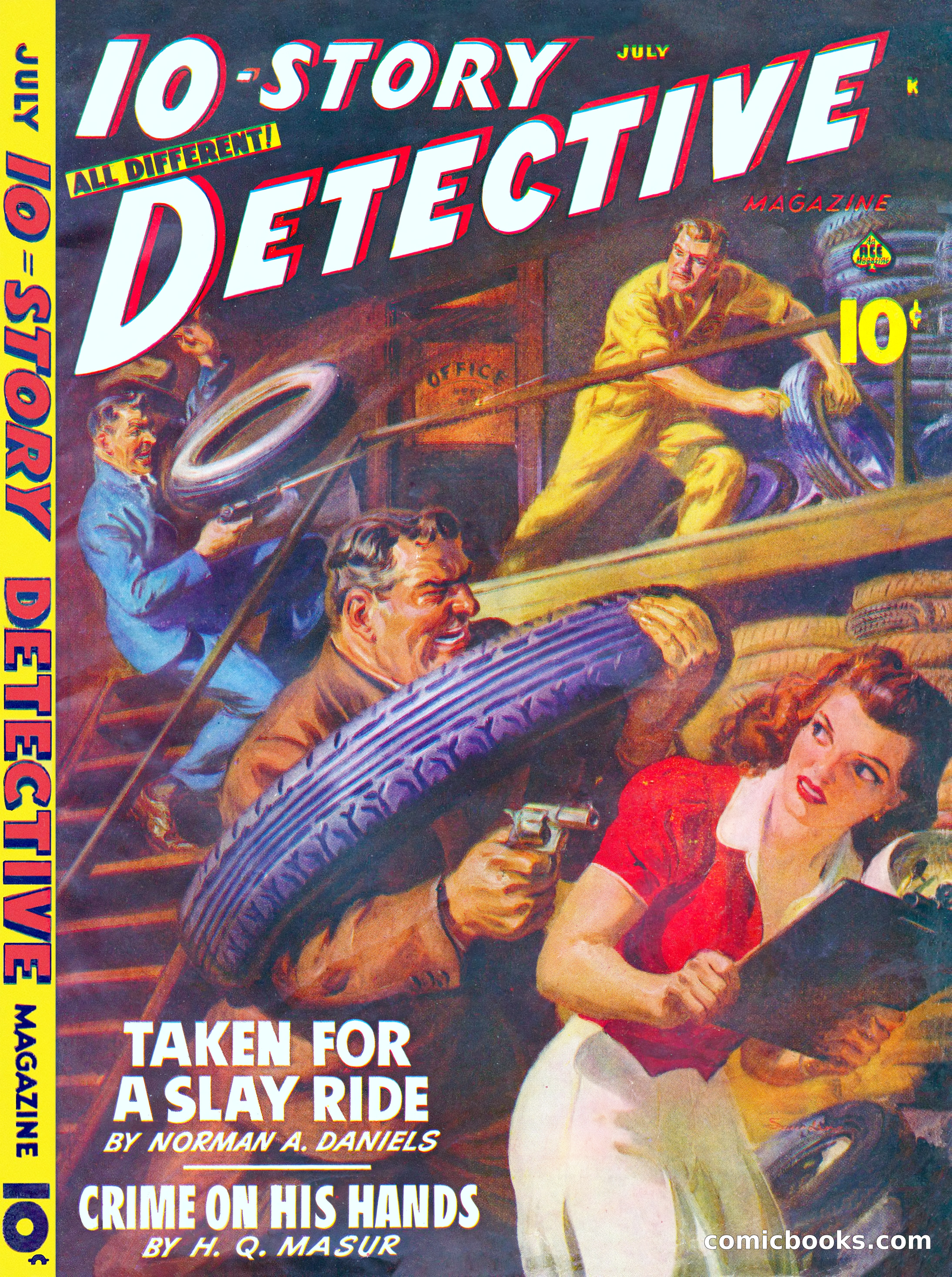 10 Story Detective, July 1942