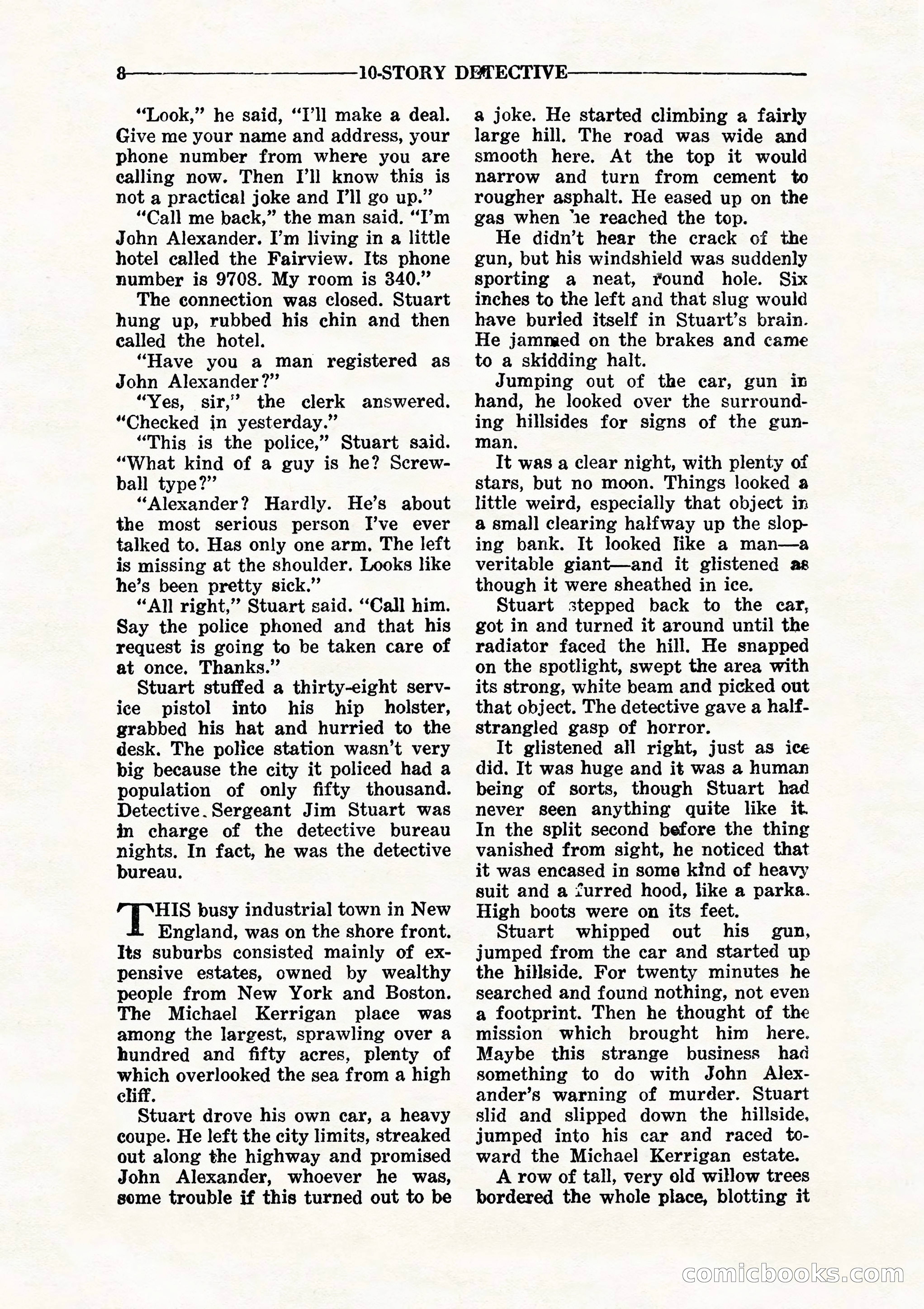 10 Story Detective, July 1942 — page 10 of 116