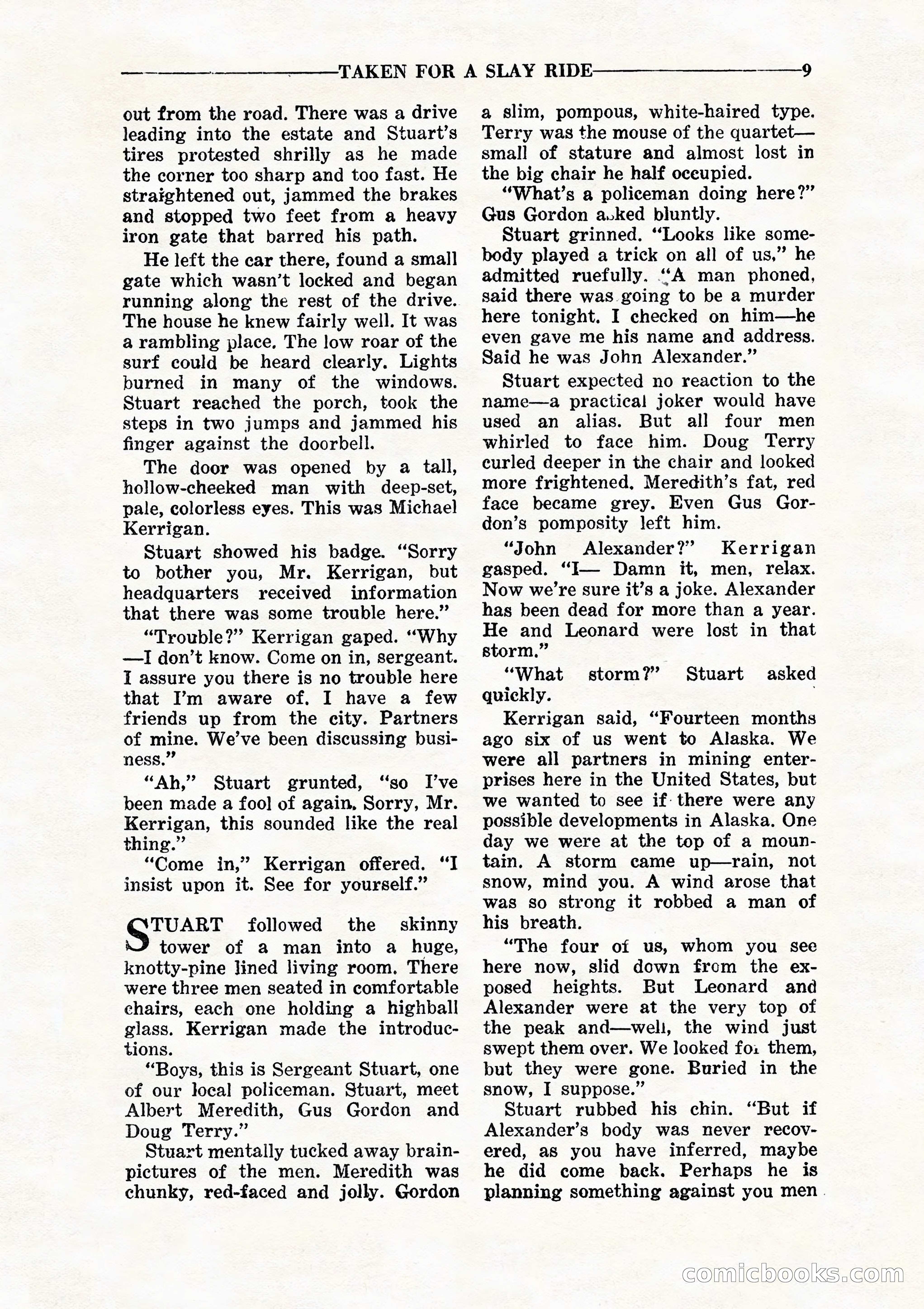 10 Story Detective, July 1942 — page 11 of 116