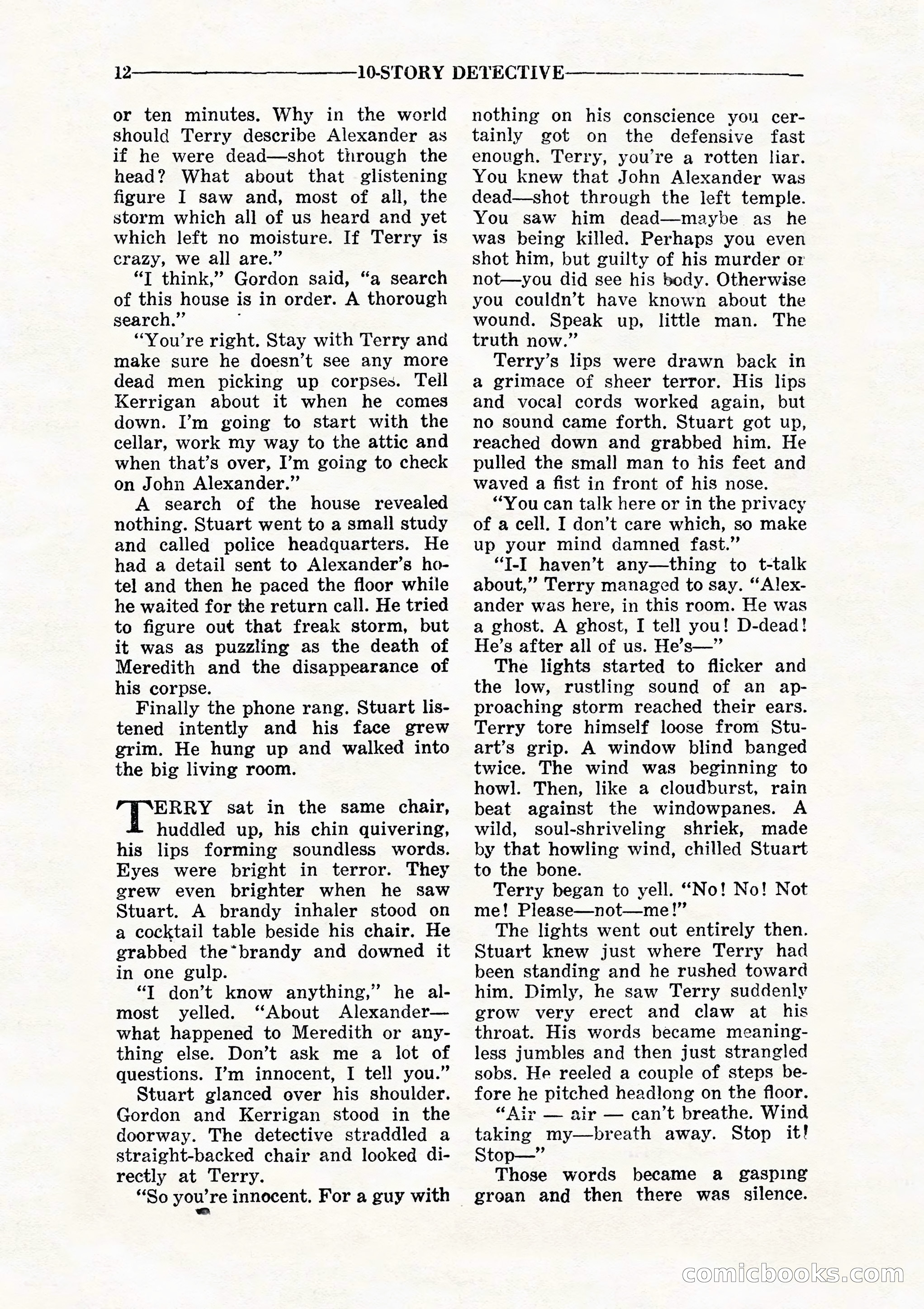 10 Story Detective, July 1942 — page 14 of 116