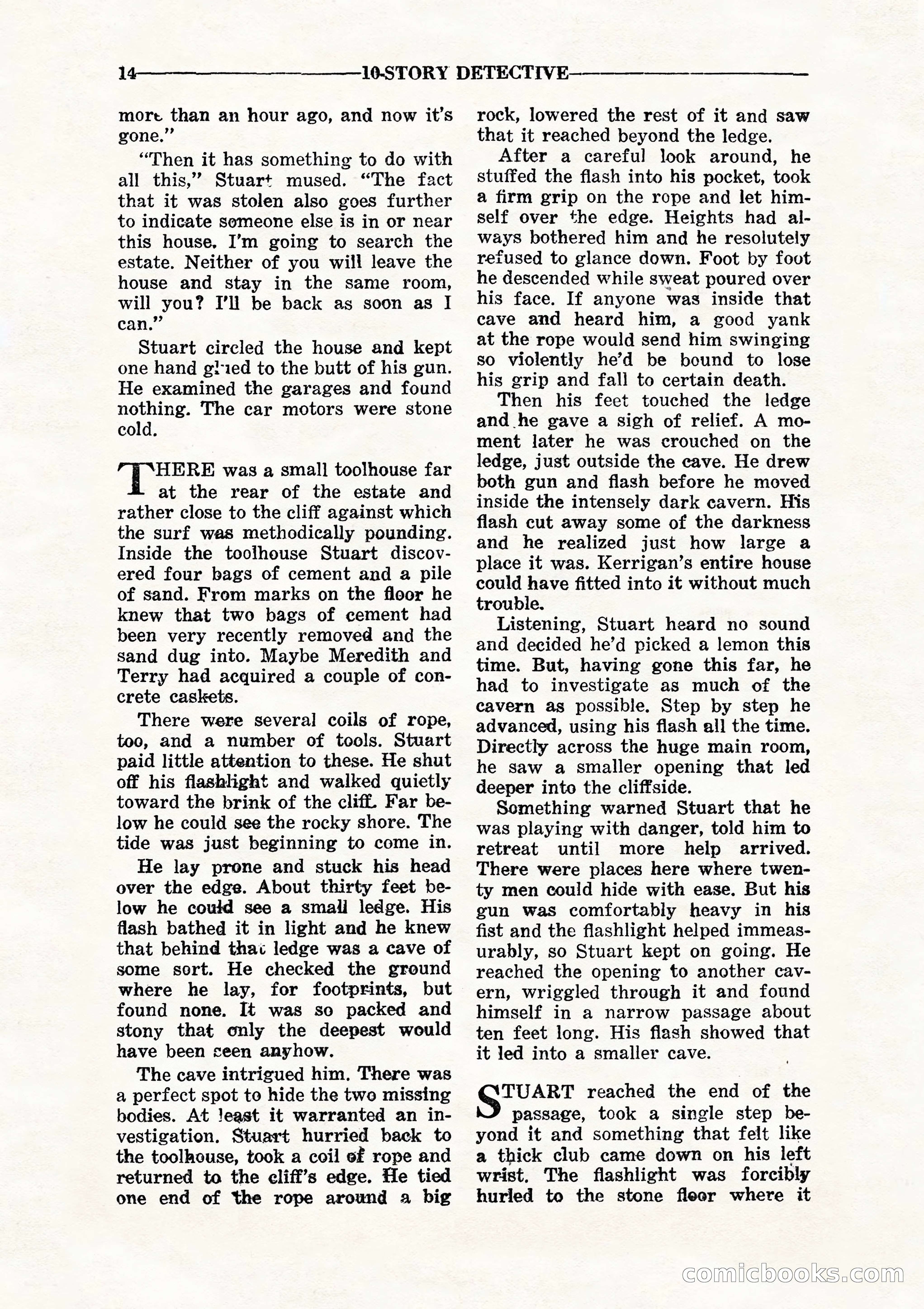 10 Story Detective, July 1942 — page 16 of 116