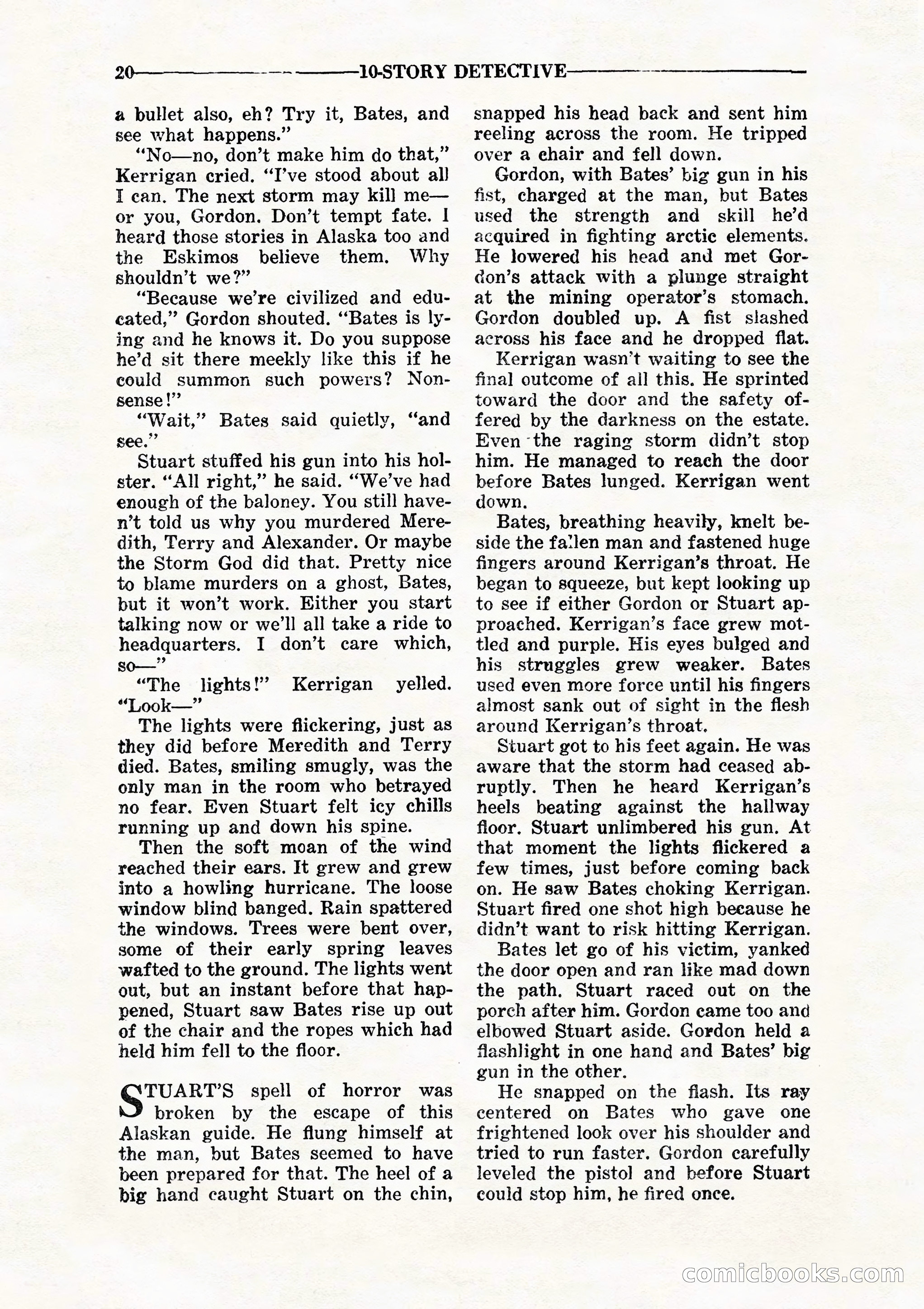 10 Story Detective, July 1942 — page 22 of 116