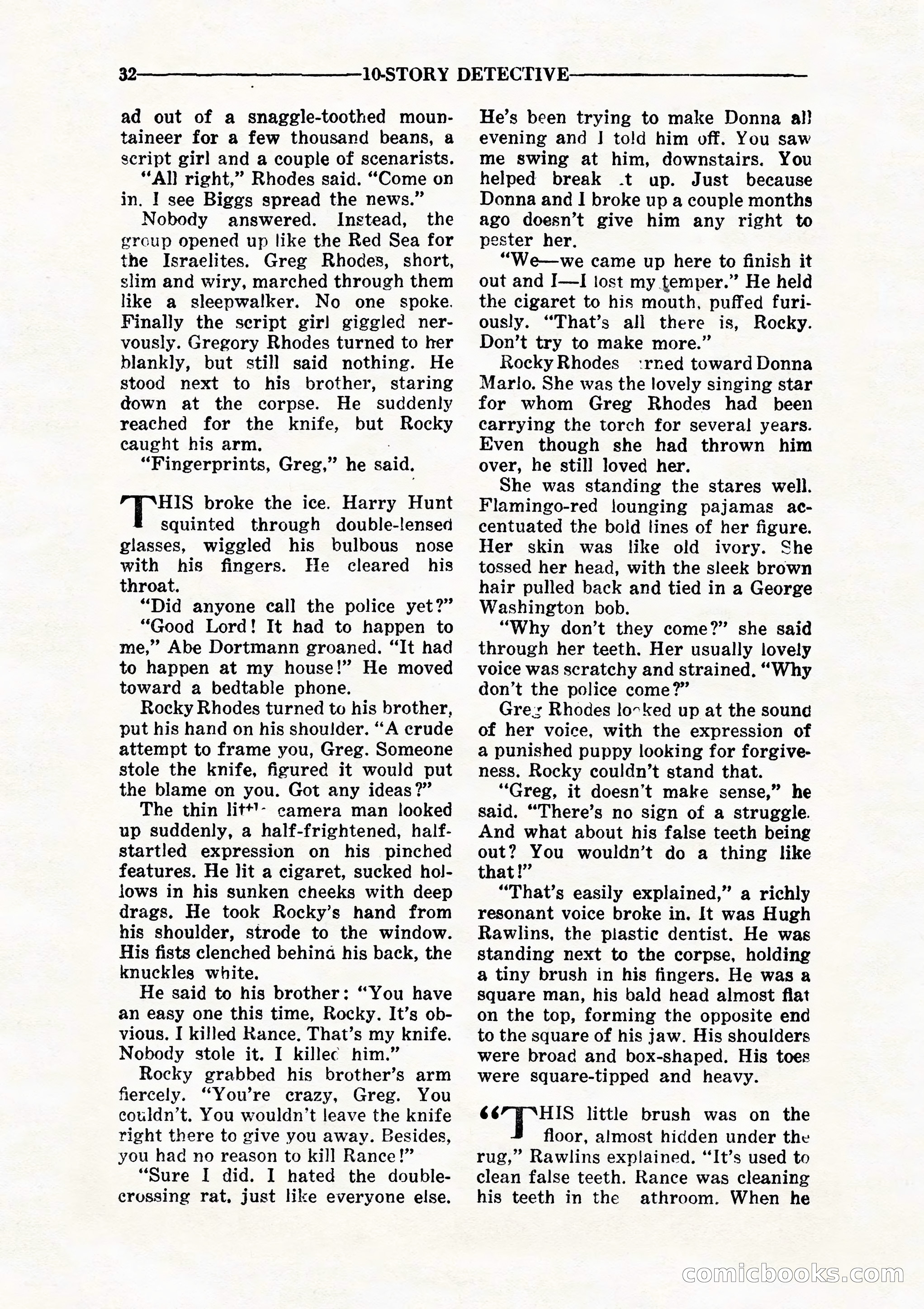 10 Story Detective, July 1942 — page 34 of 116