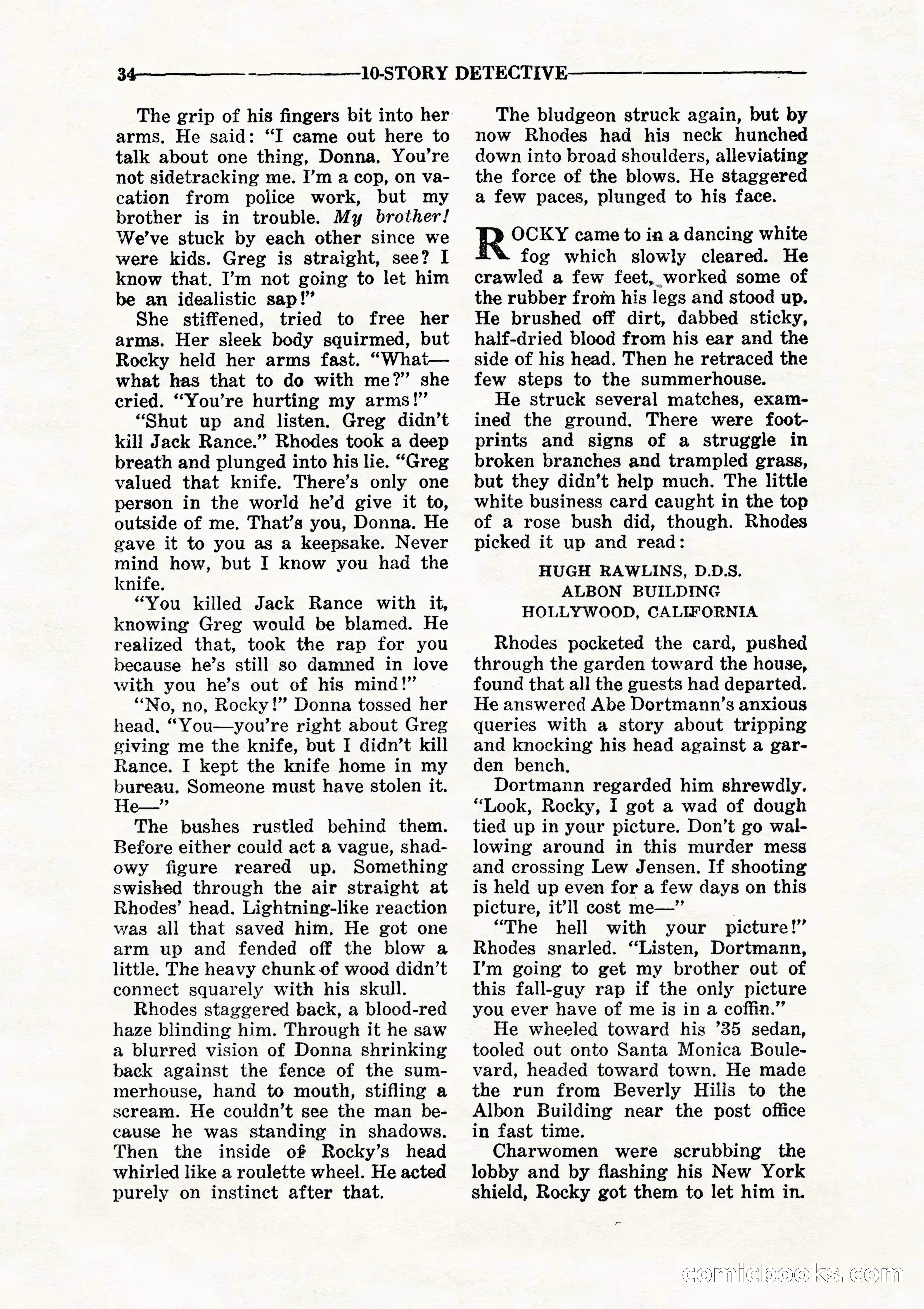10 Story Detective, July 1942 — page 36 of 116